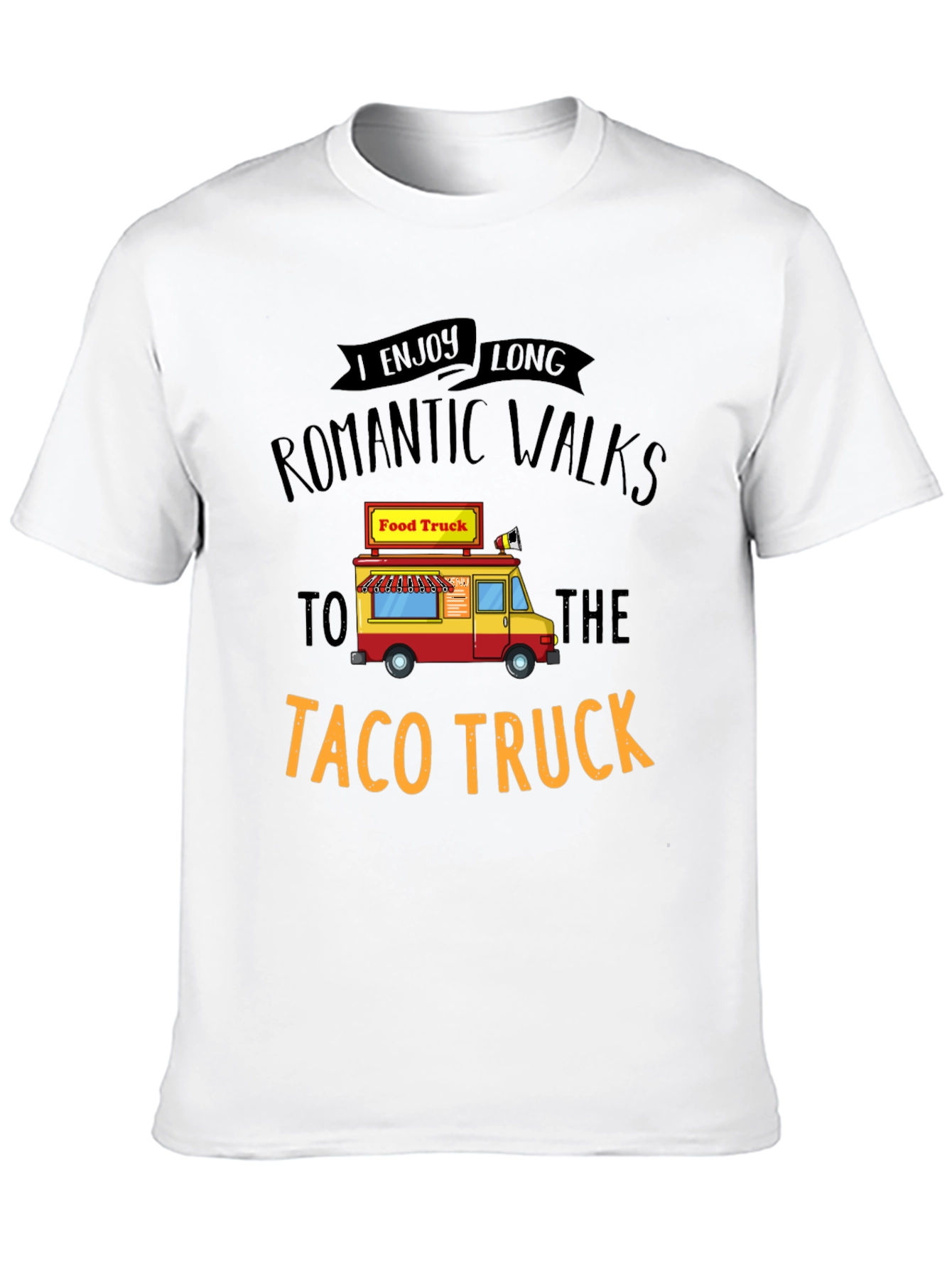 Taco Truck Romantic Walk Graphic Tee
