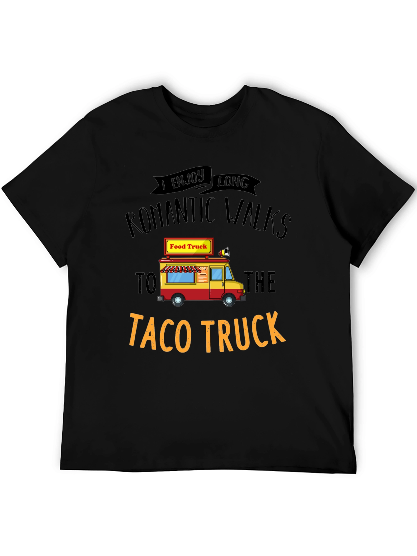 Taco Truck Romantic Walk Graphic Tee