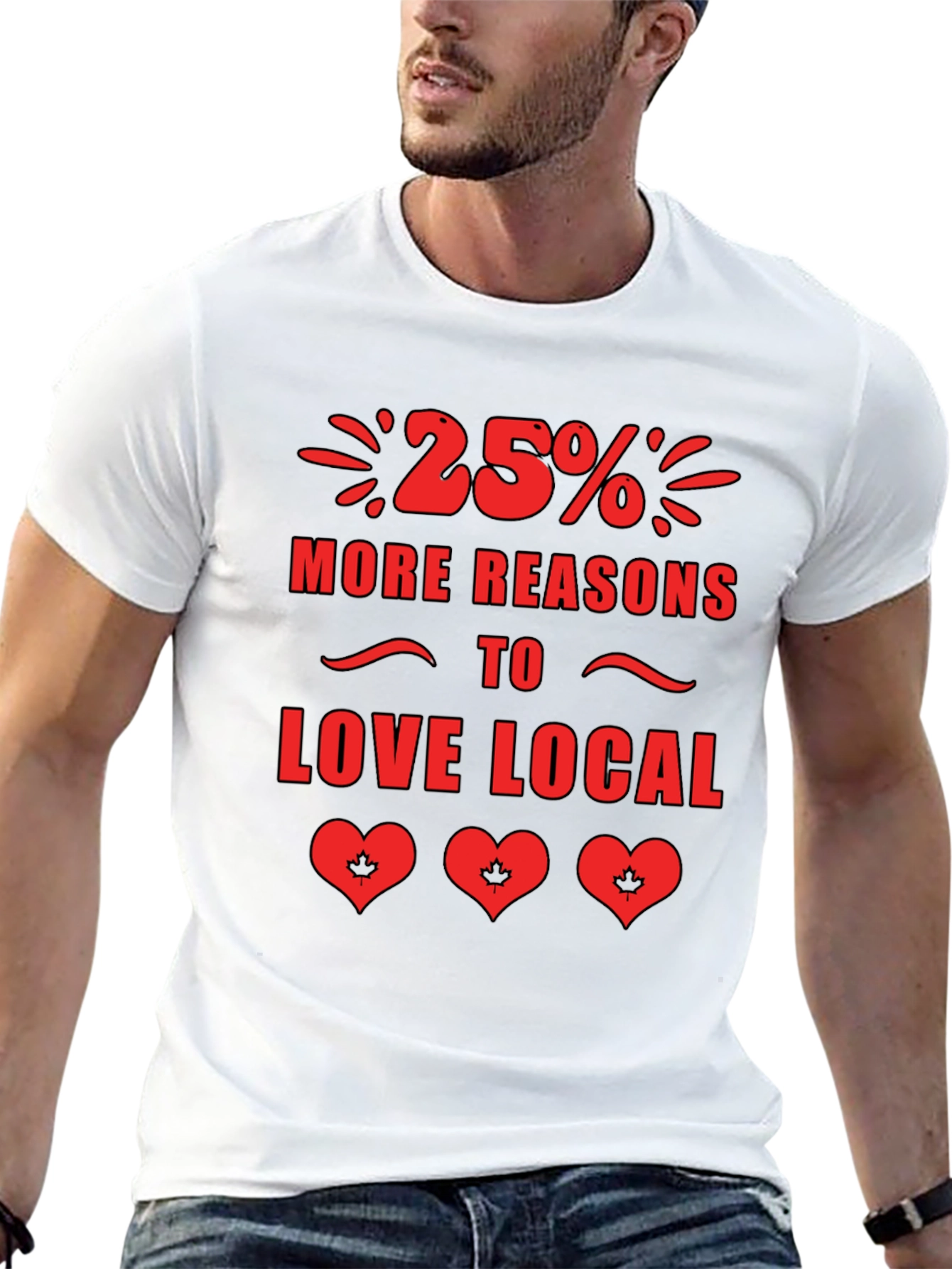 25% More Reasons to Love Local T-Shirt