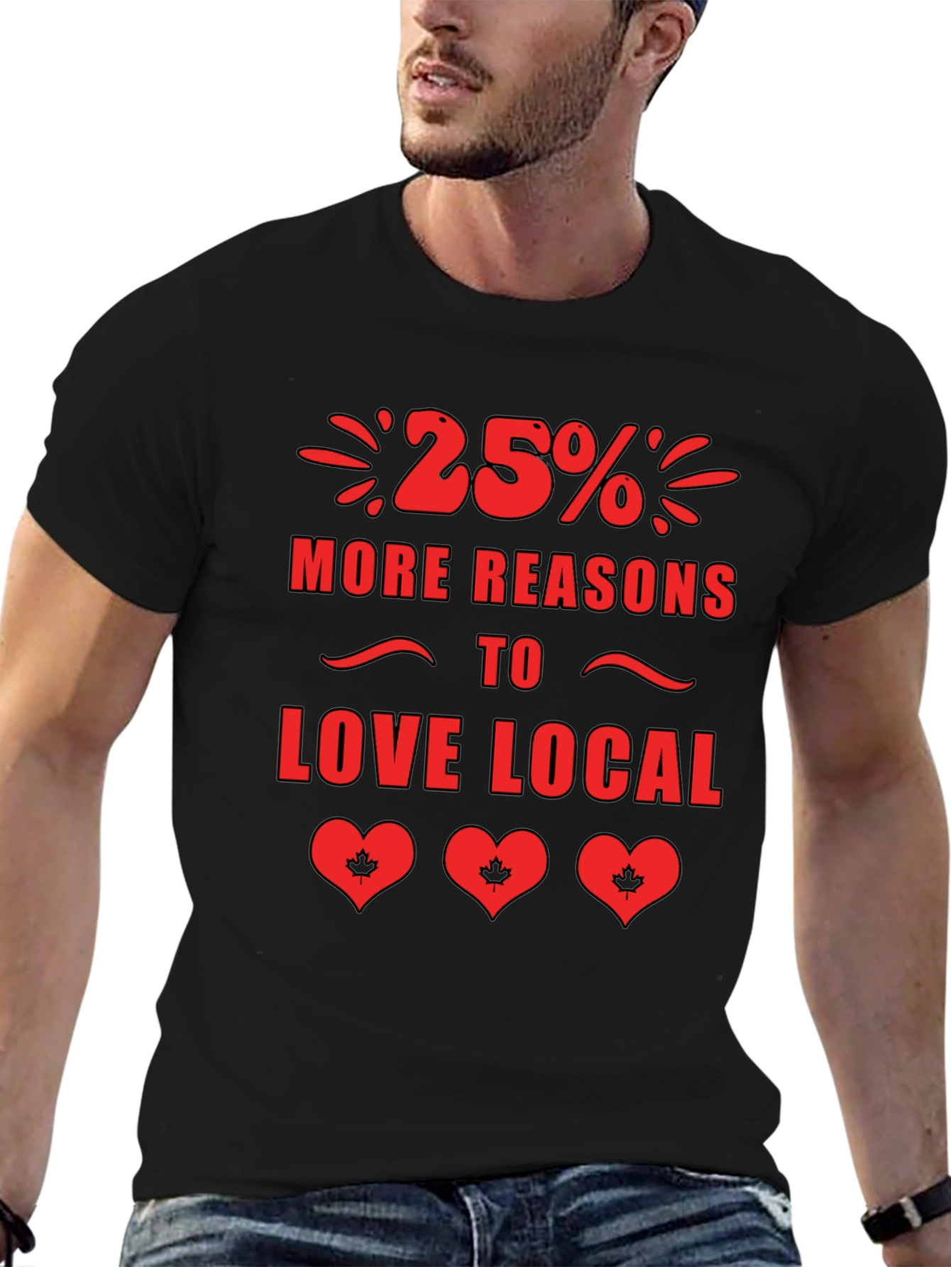 25% More Reasons to Love Local T-Shirt
