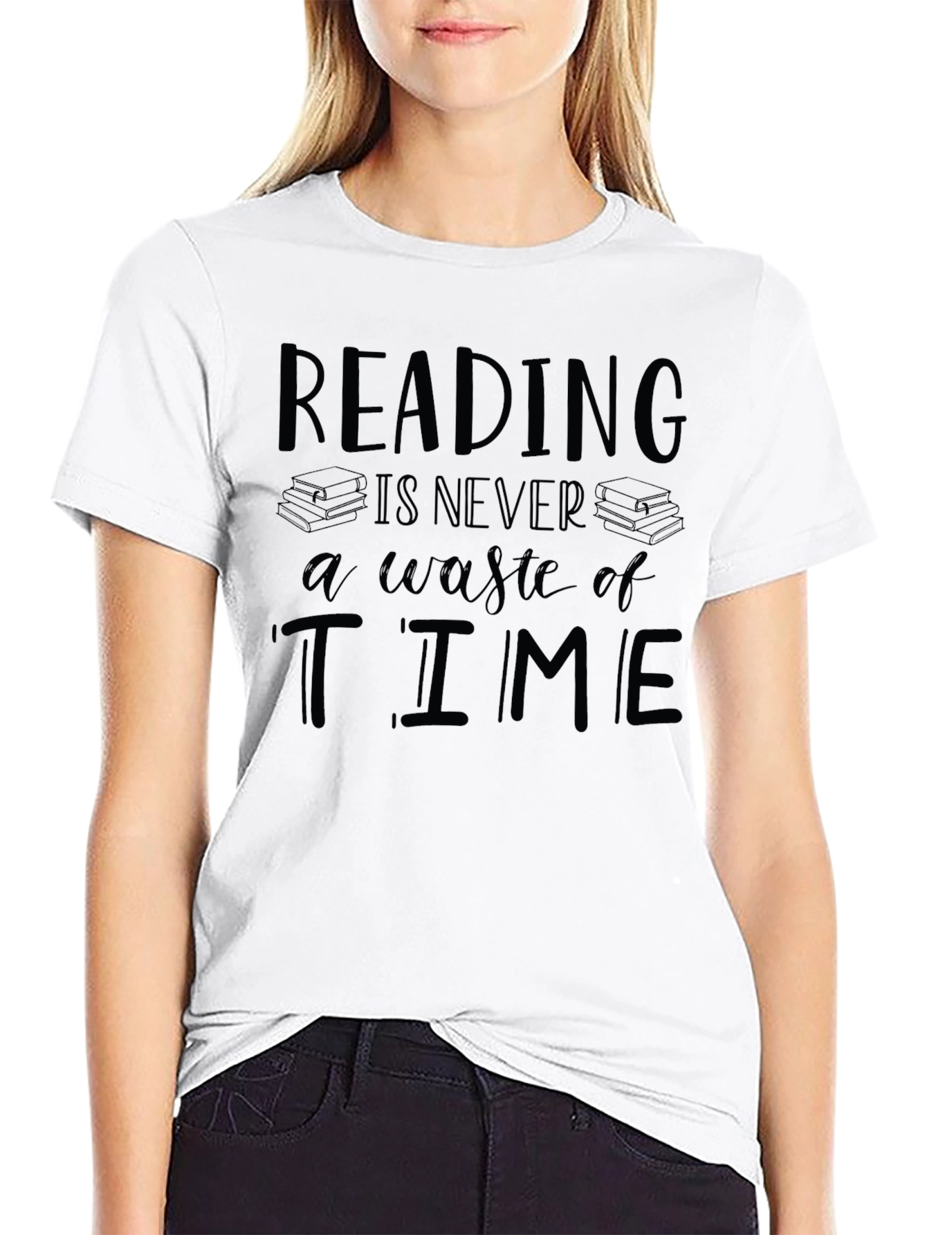Reading is Never a Waste of Time T-Shirt
