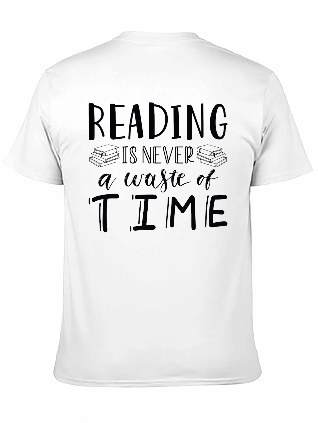 Reading is Never a Waste of Time T-Shirt
