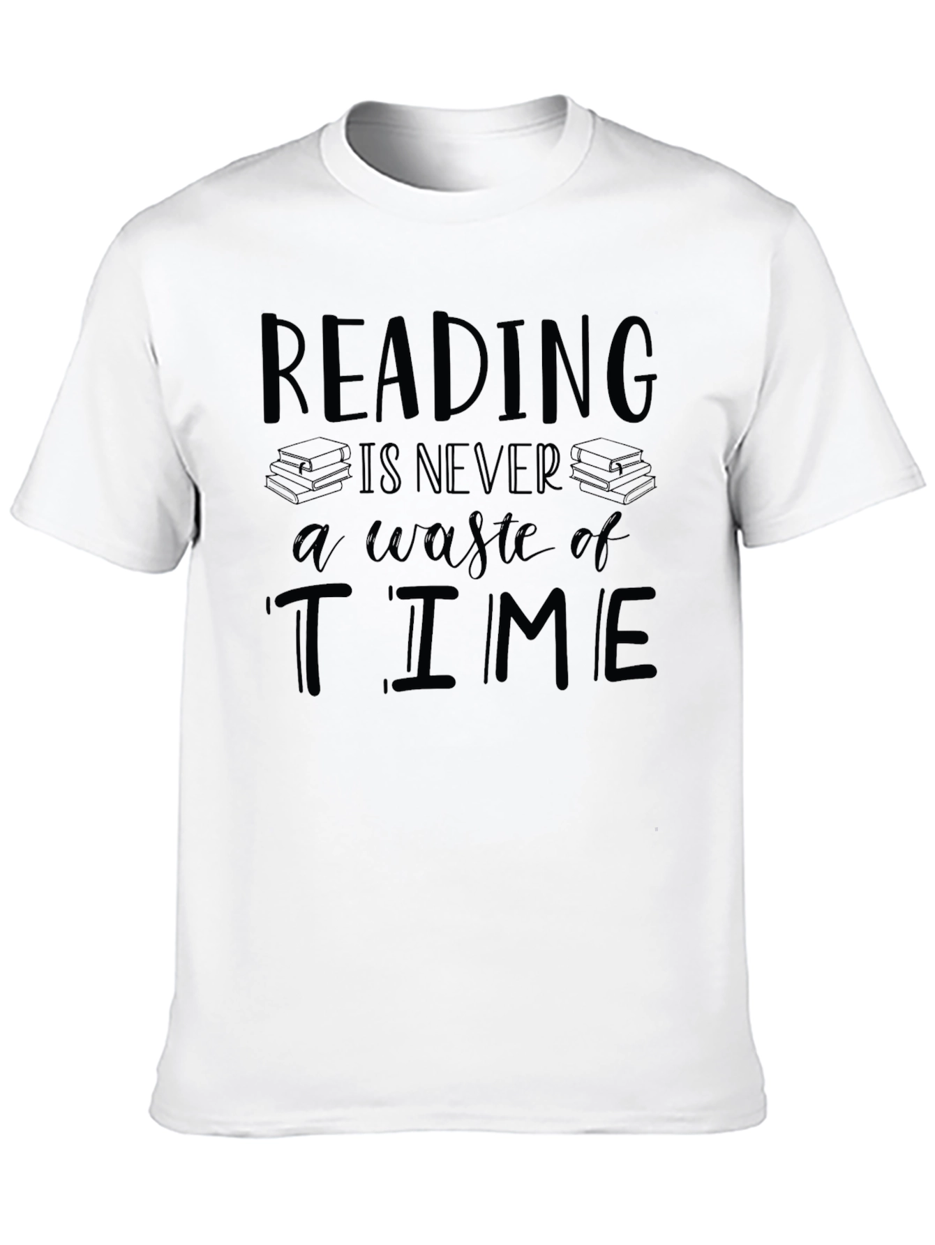 Reading is Never a Waste of Time T-Shirt