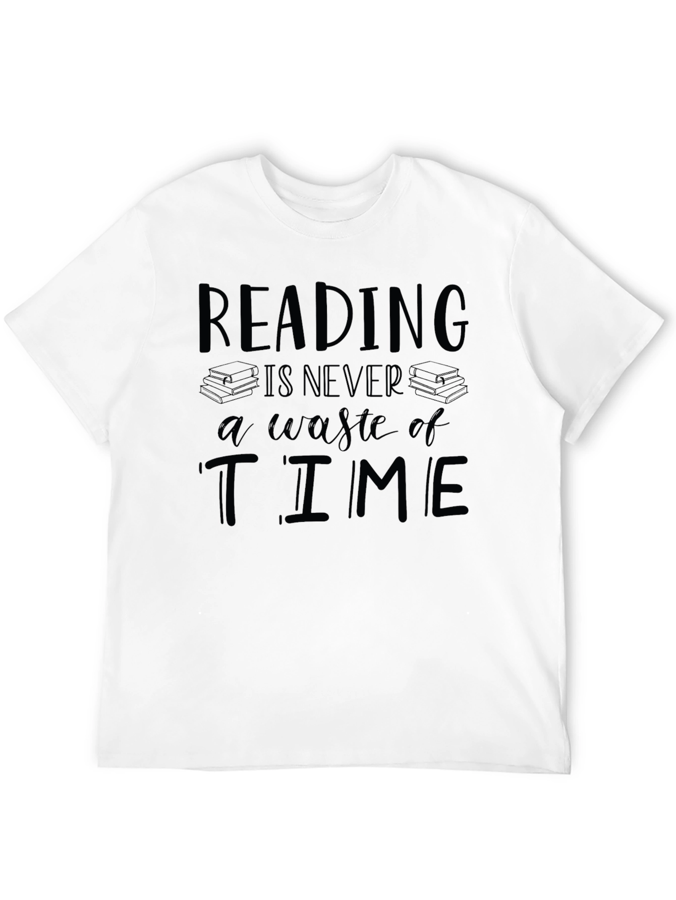 Reading is Never a Waste of Time T-Shirt
