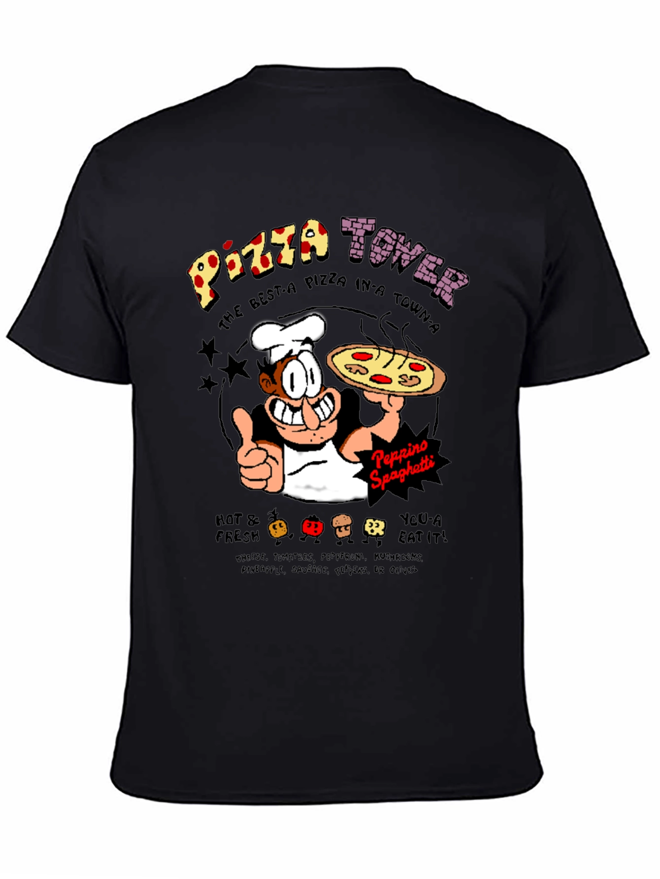 Pizza Tower Graphic Tee
