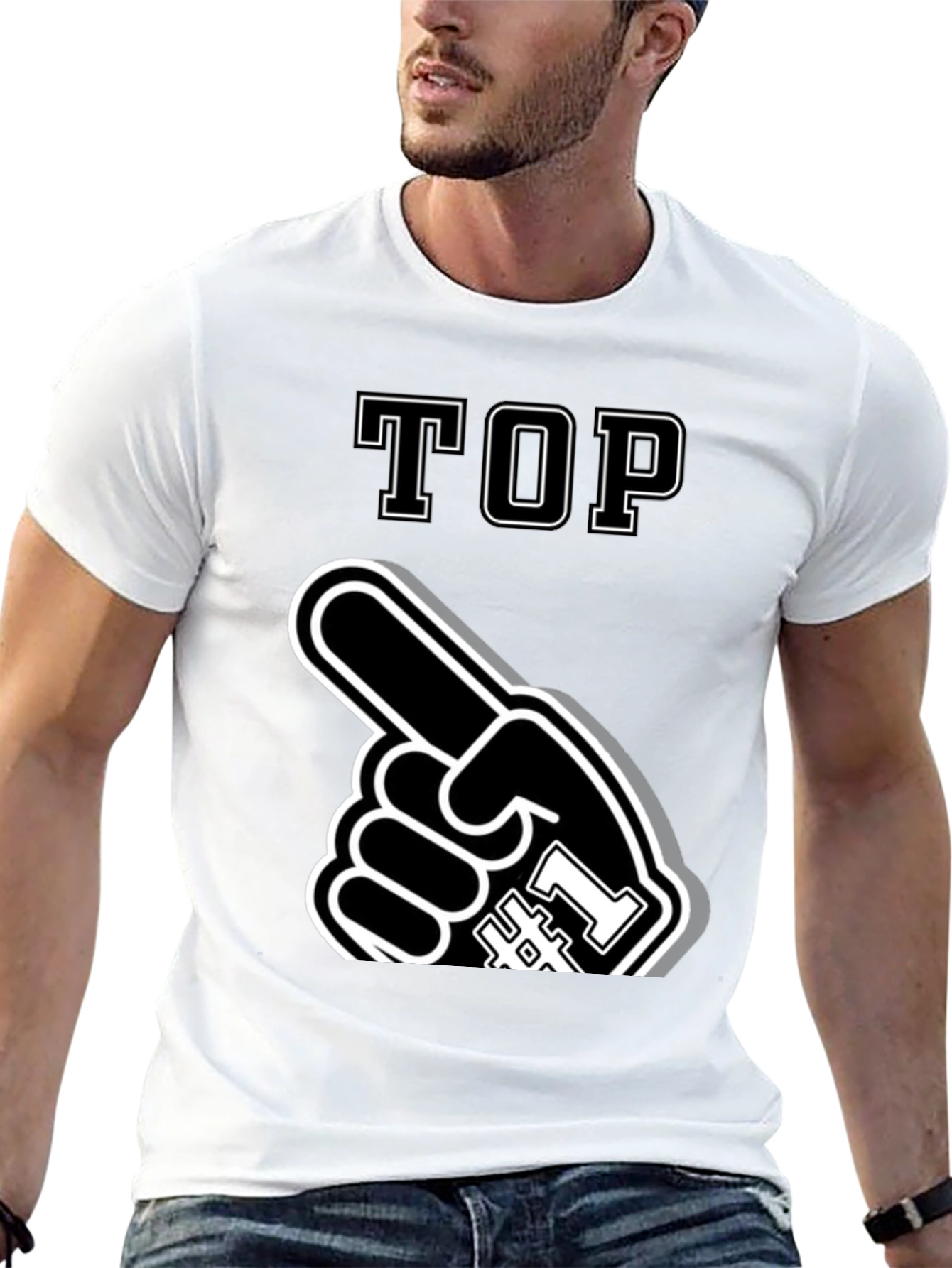 Top #1 Fan T-Shirt - Novelty Apparel