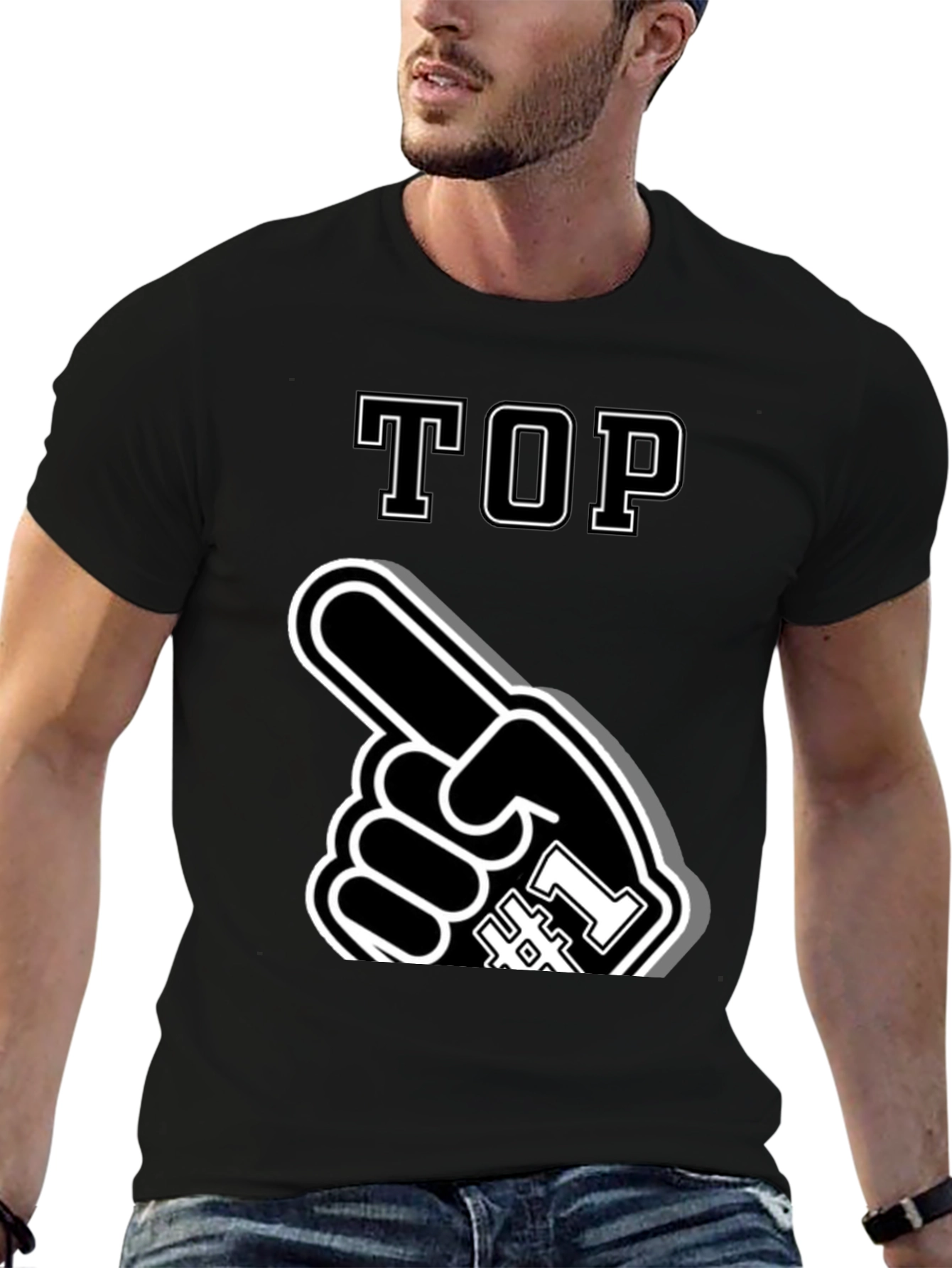 Top #1 Fan T-Shirt - Novelty Apparel