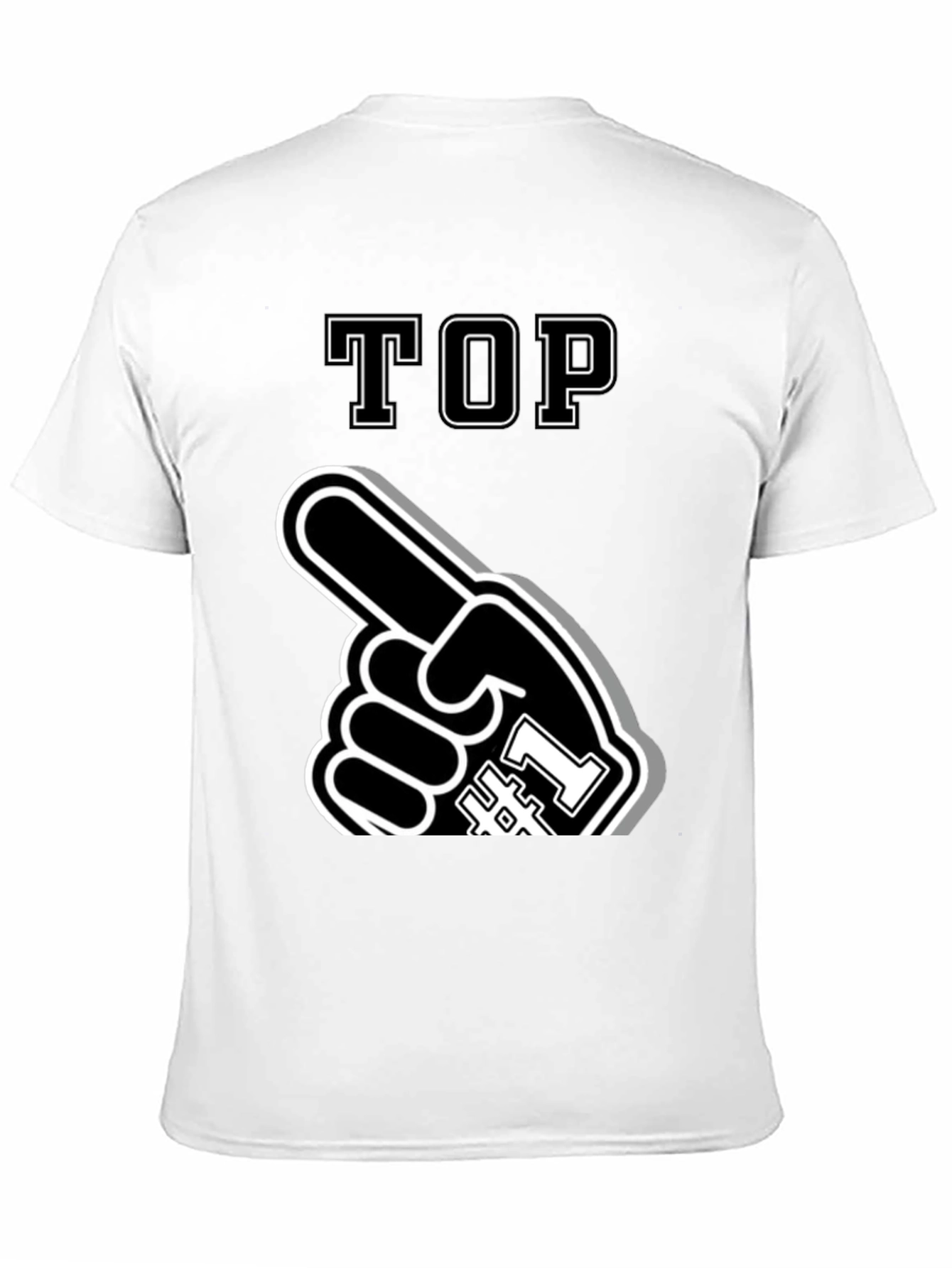 Top #1 Fan T-Shirt - Novelty Apparel