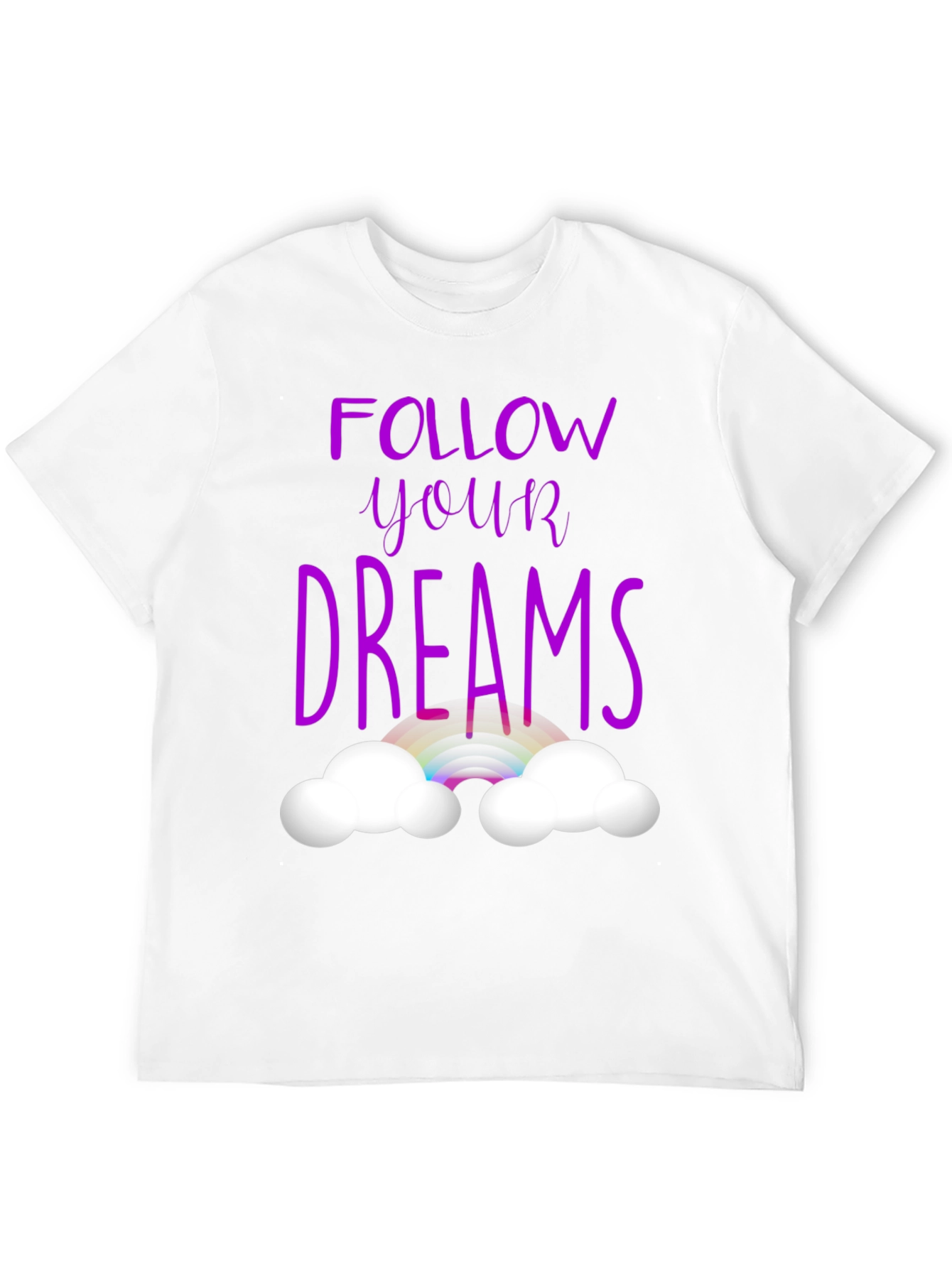 Follow Your Dreams Graphic Tee - Black