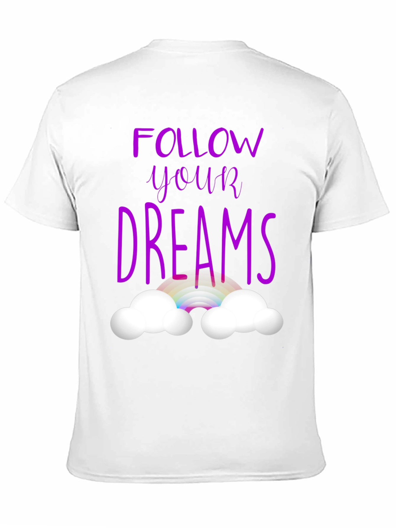 Follow Your Dreams Graphic Tee - Black