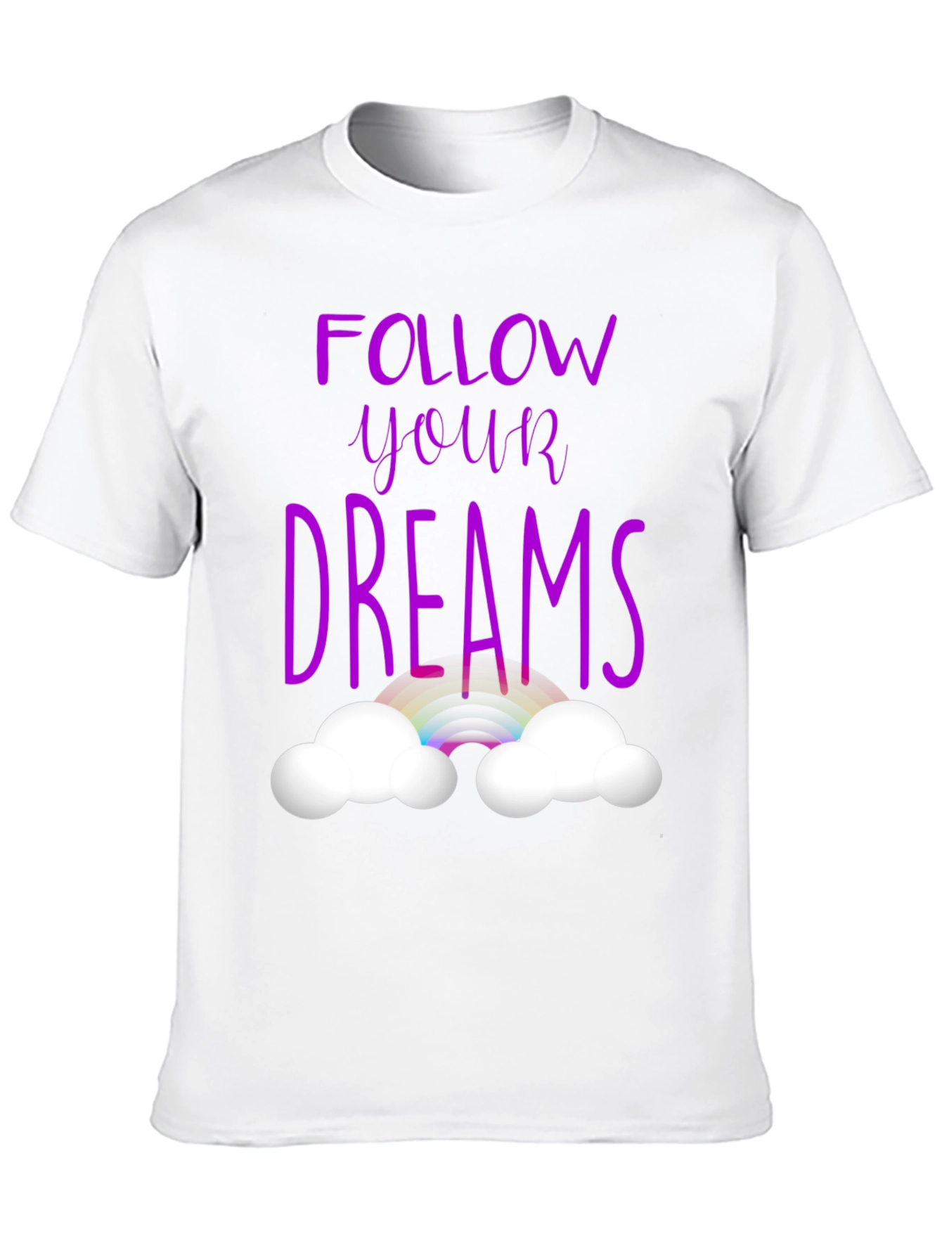 Follow Your Dreams Graphic Tee - Black