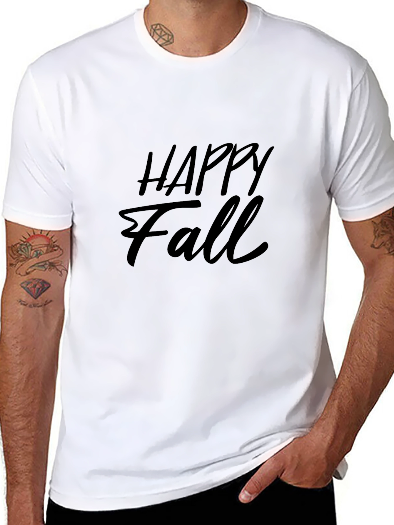 Happy Fall Graphic T-Shirt