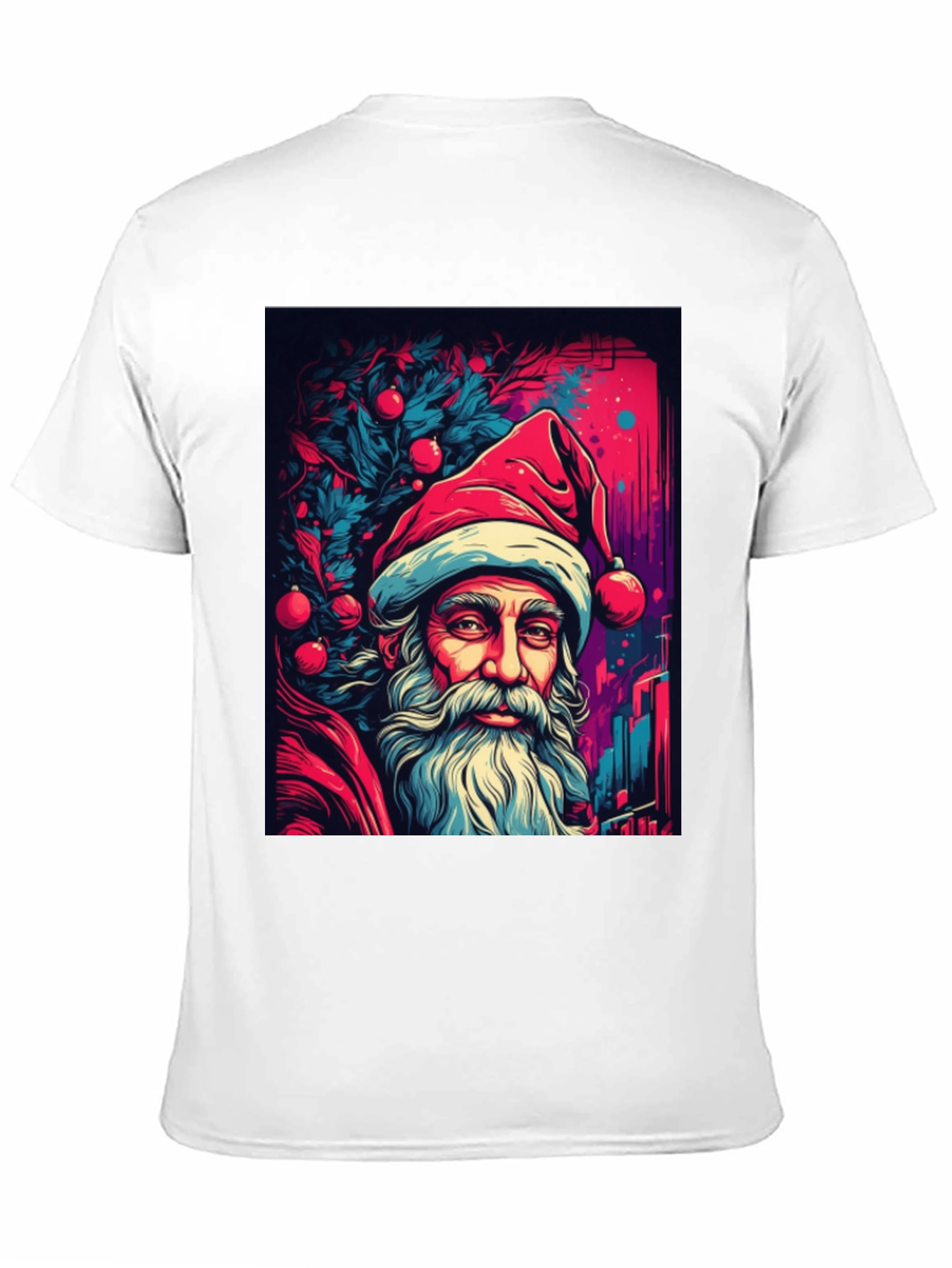 Santa T-Shirt - Christmas Graphic Tee