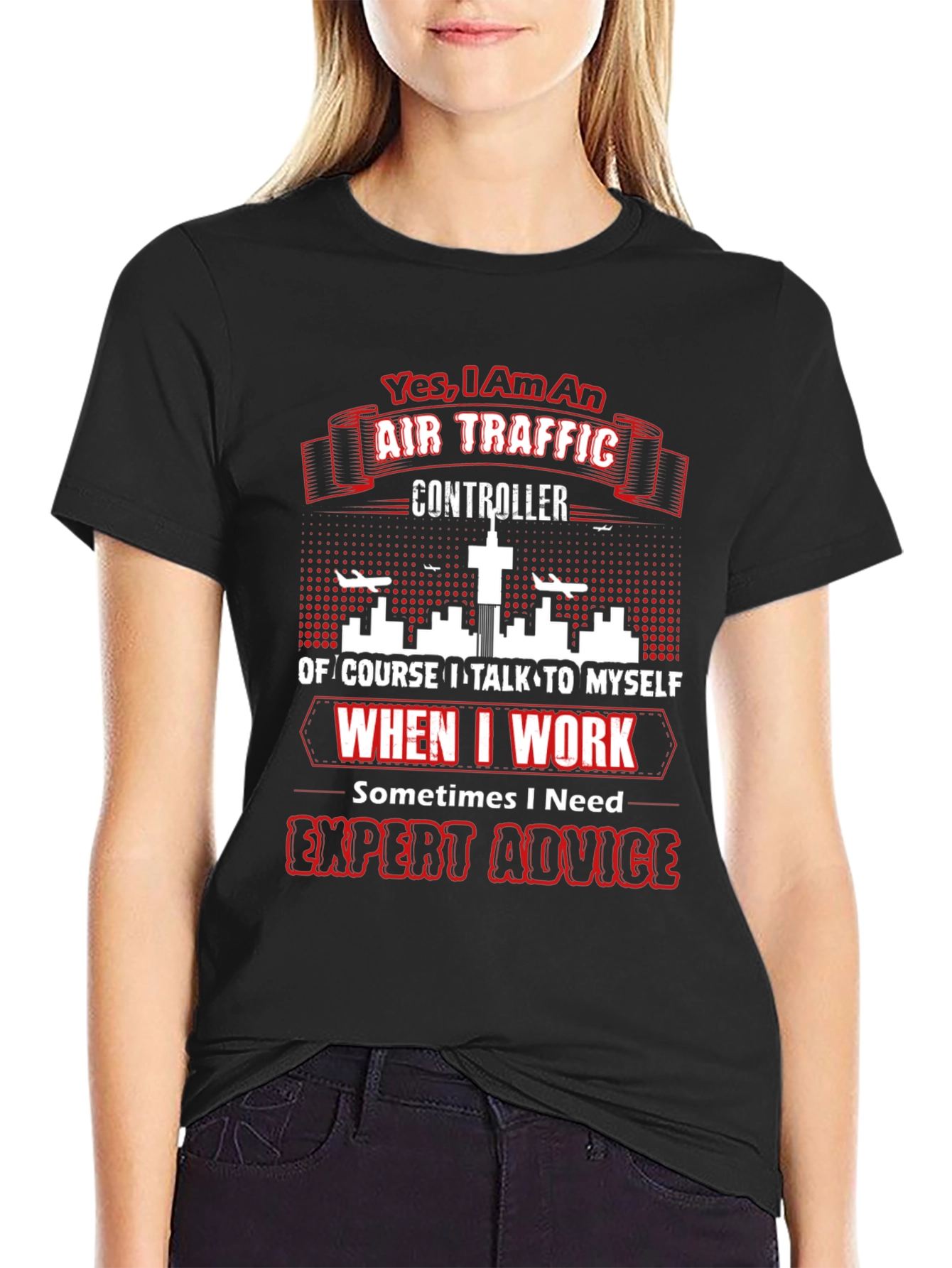 Air Traffic Controller T-Shirt - Expert Advice Tee