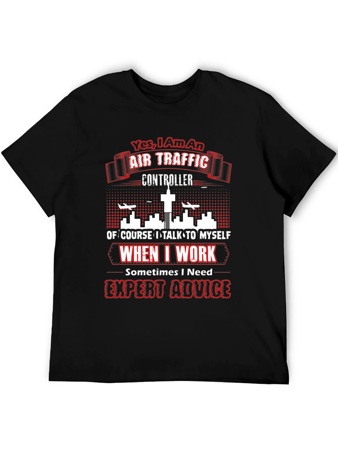 Air Traffic Controller T-Shirt - Expert Advice Tee