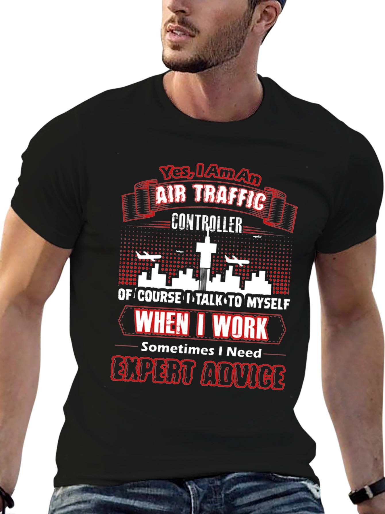 Air Traffic Controller T-Shirt - Expert Advice Tee