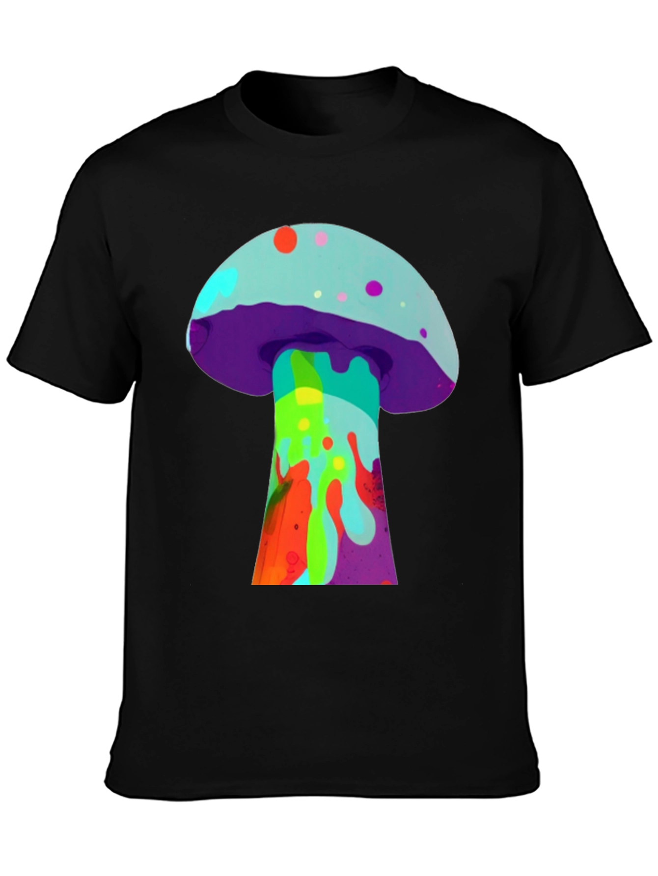 Psychedelic Mushroom Graphic Tee