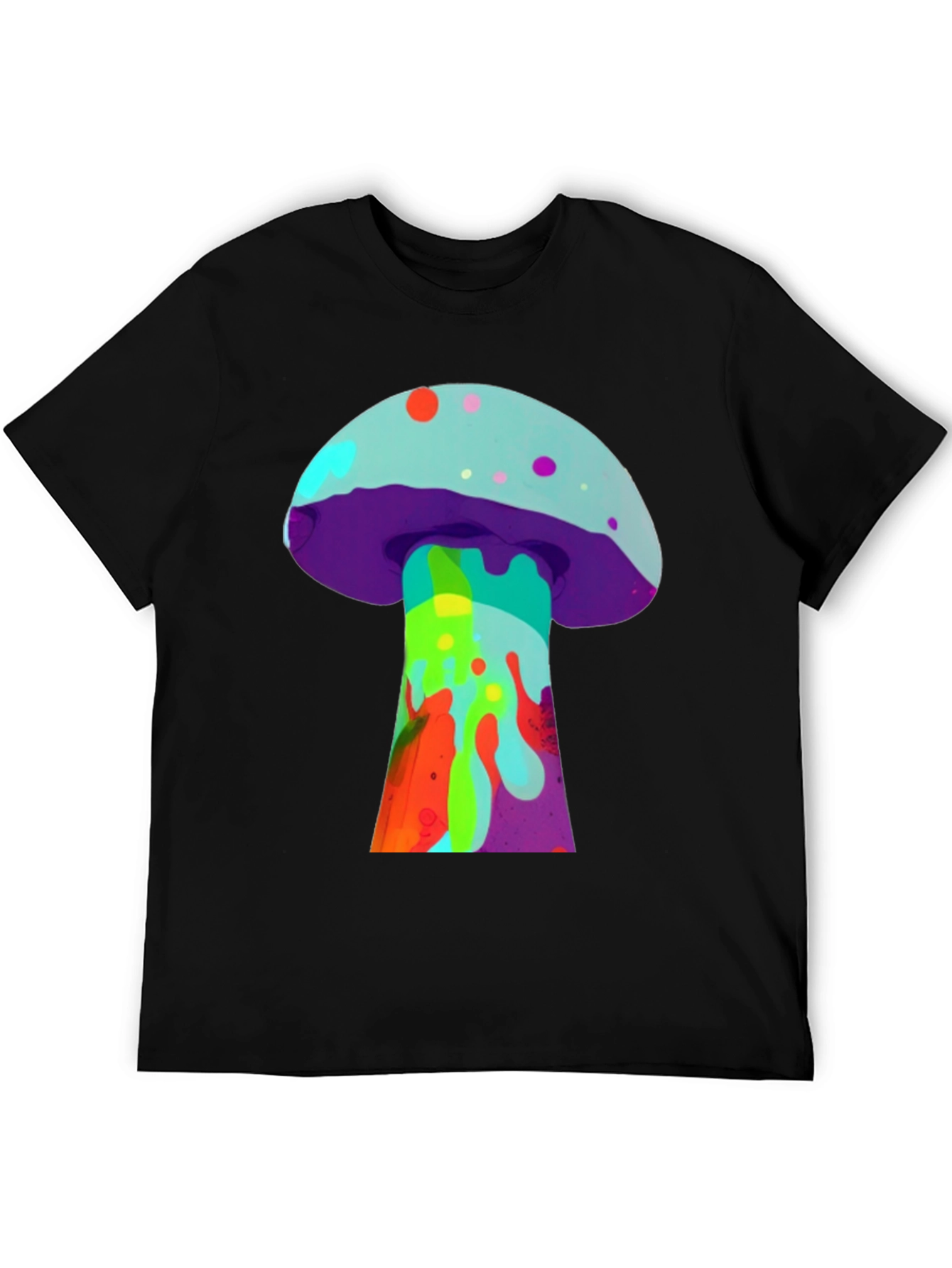 Psychedelic Mushroom Graphic Tee