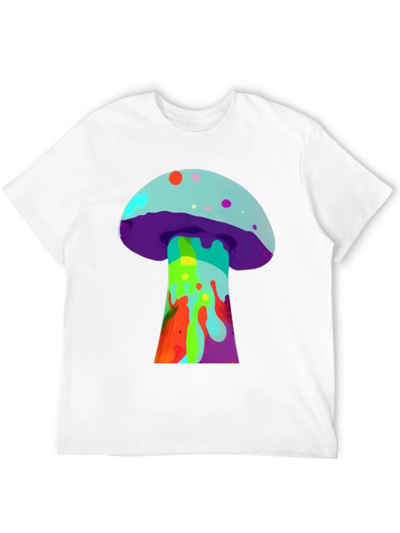 Psychedelic Mushroom Graphic Tee