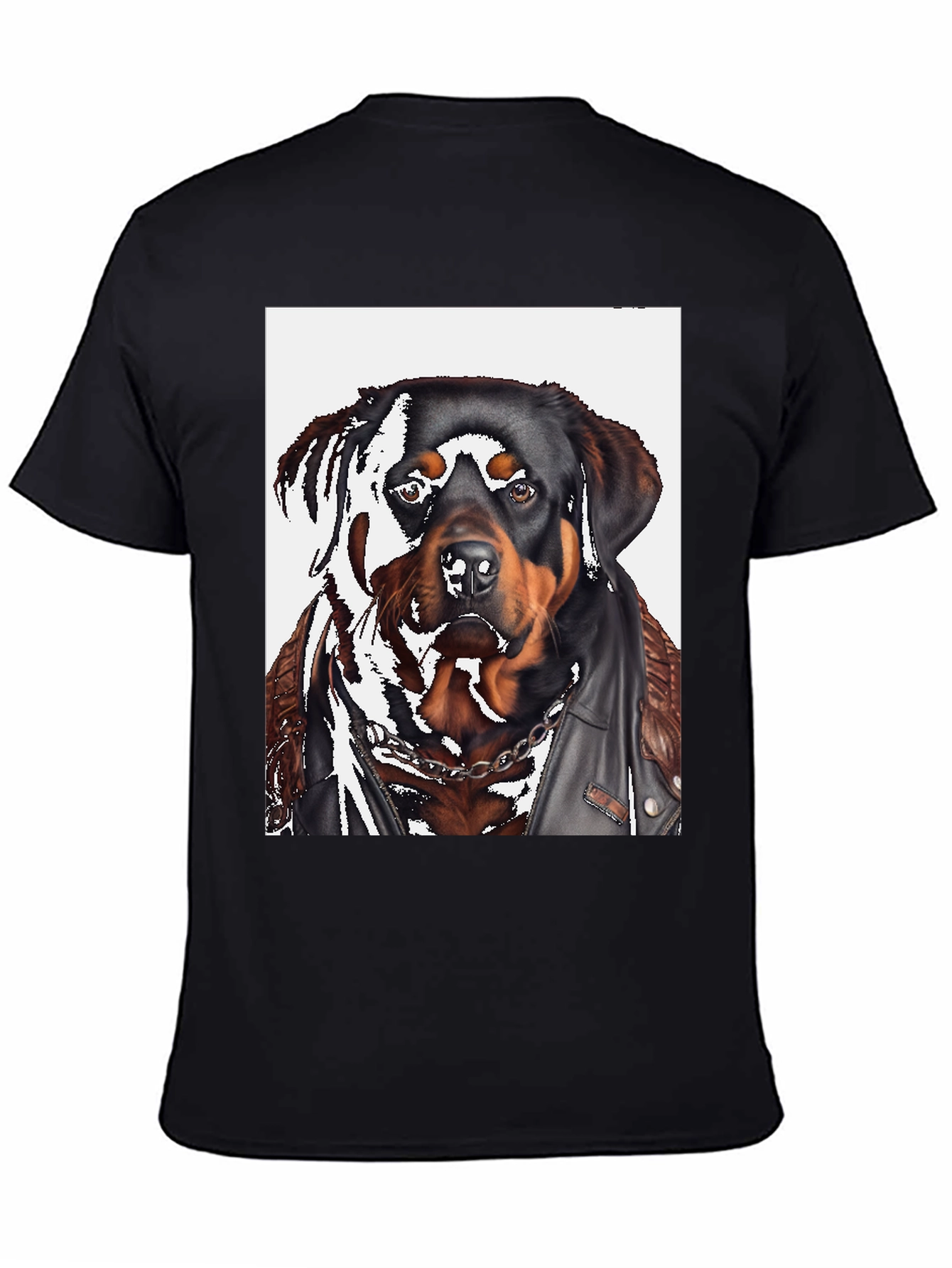 Rottweiler Biker T-Shirt