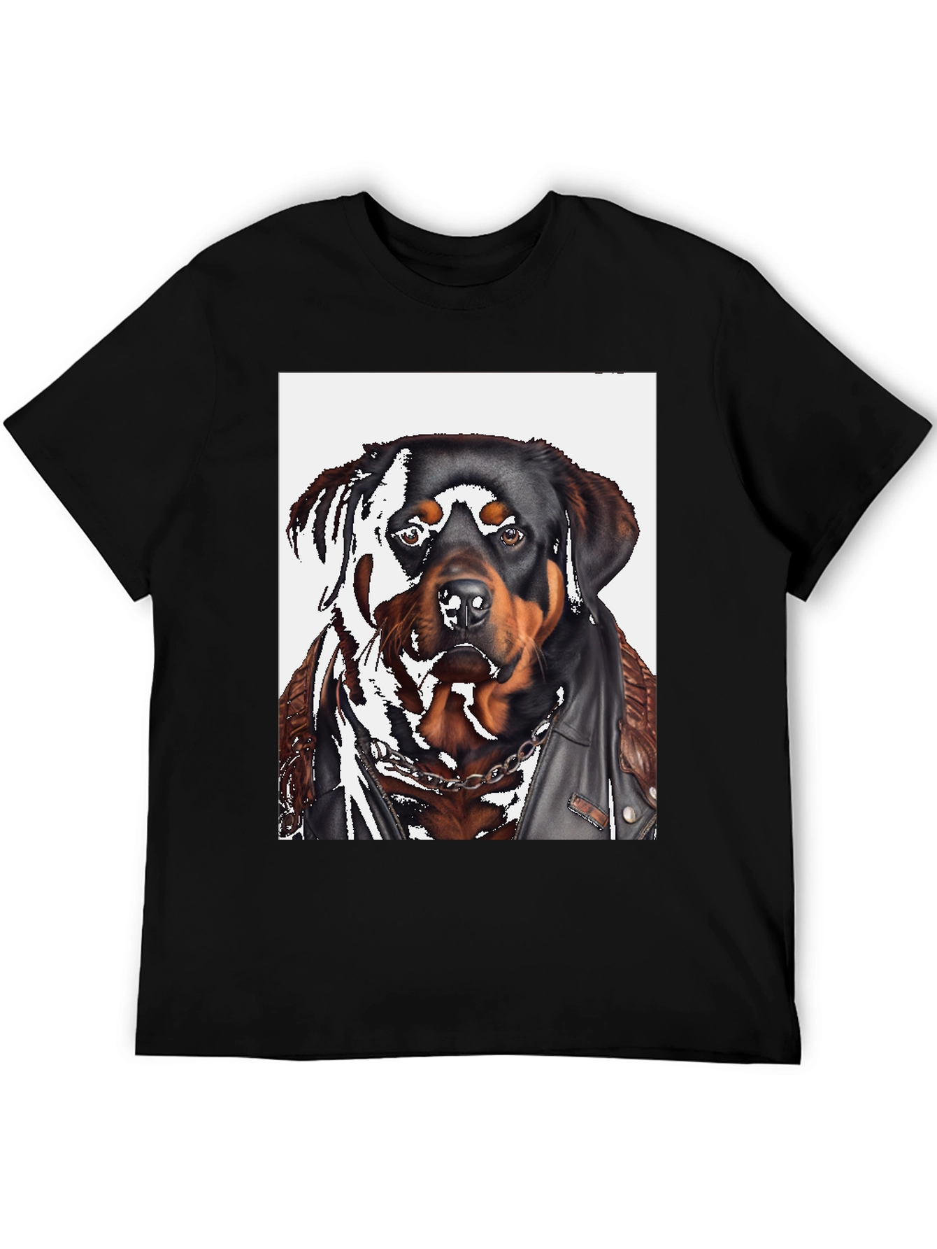 Rottweiler Biker T-Shirt
