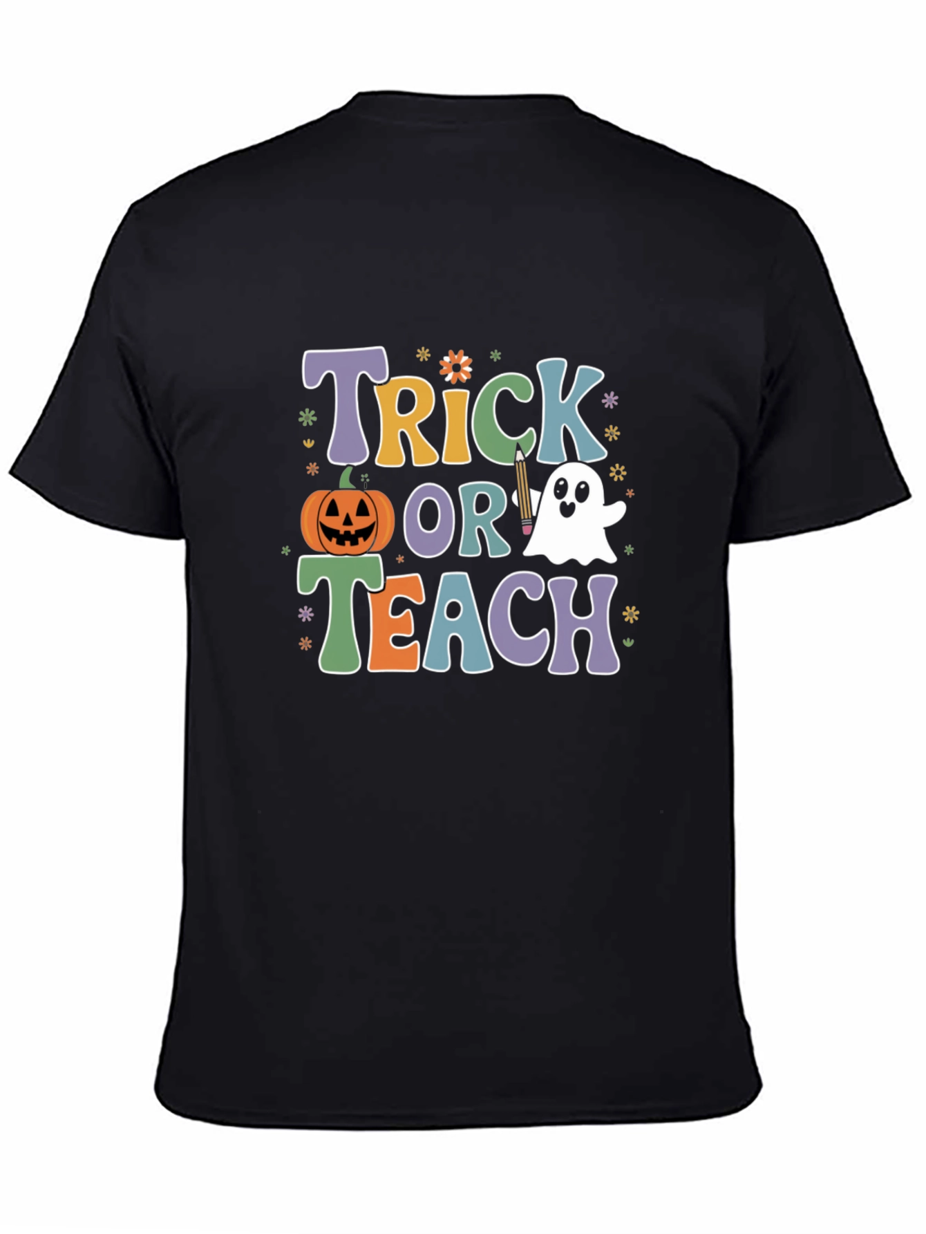 Trick or Teach Halloween Teacher T-Shirt