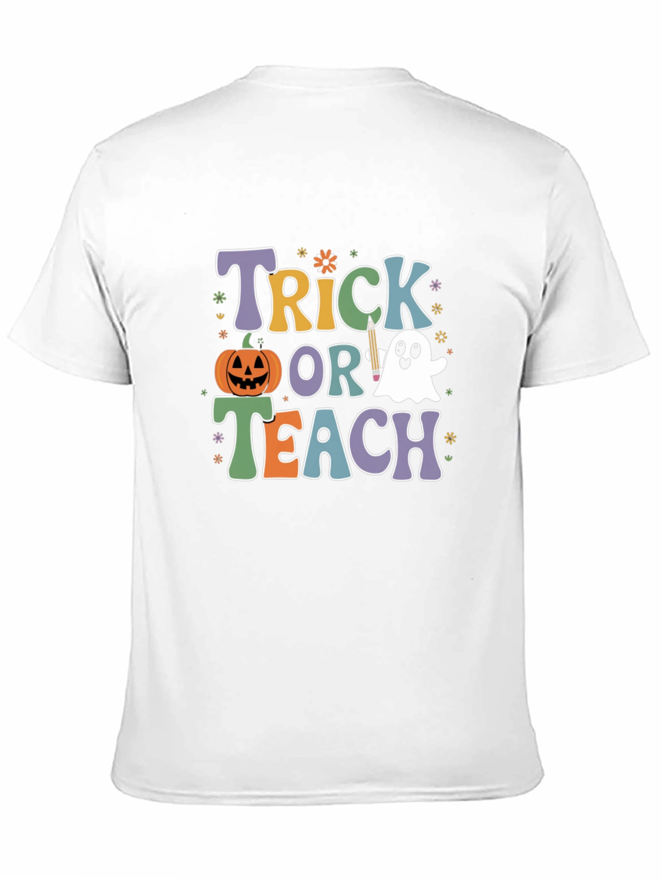 Trick or Teach Halloween Teacher T-Shirt