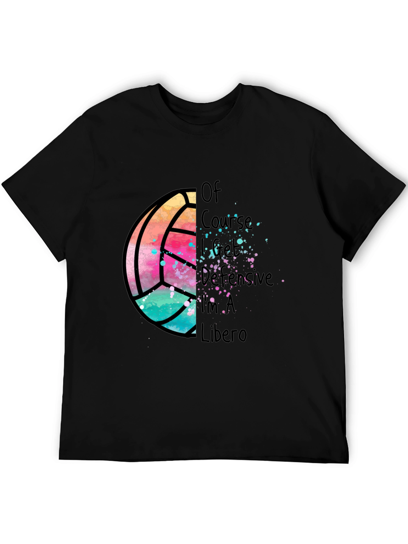 Volleyball Libero Graphic T-Shirt