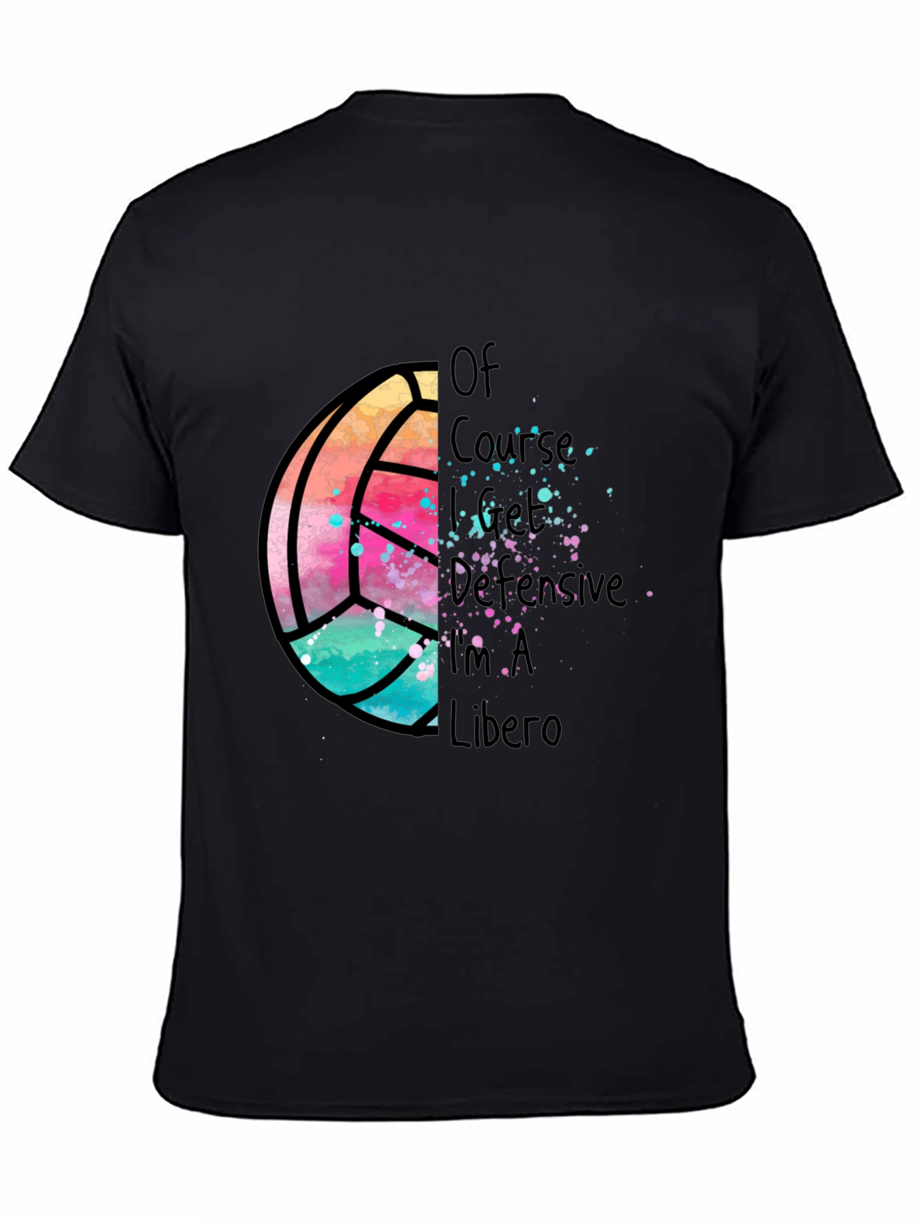 Volleyball Libero Graphic T-Shirt