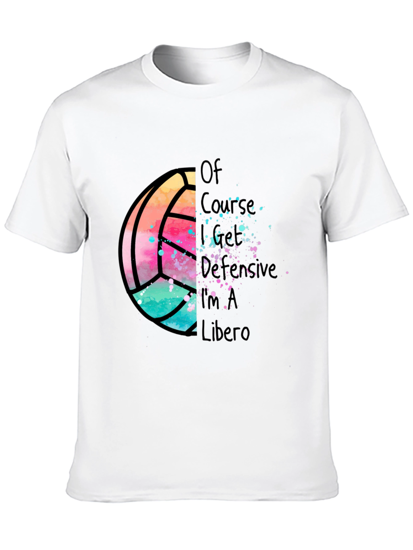 Volleyball Libero Graphic T-Shirt