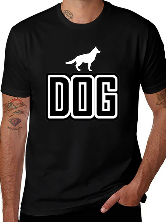 Dog Graphic Tee - Stylish Canine Lover T-Shirt