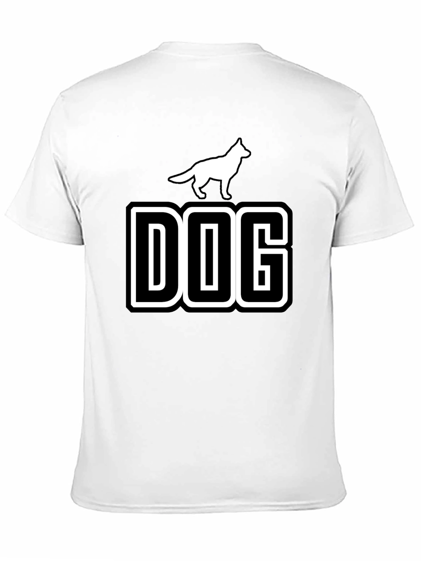 Dog Graphic Tee - Stylish Canine Lover T-Shirt