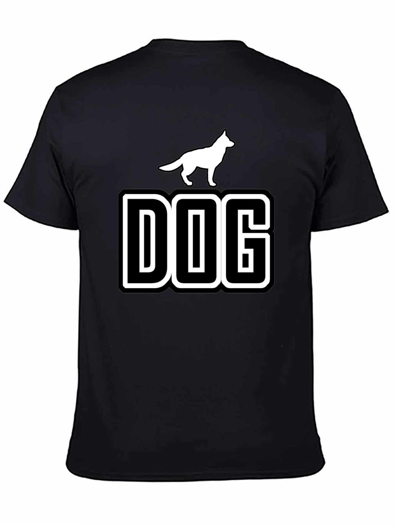 Dog Graphic Tee - Stylish Canine Lover T-Shirt
