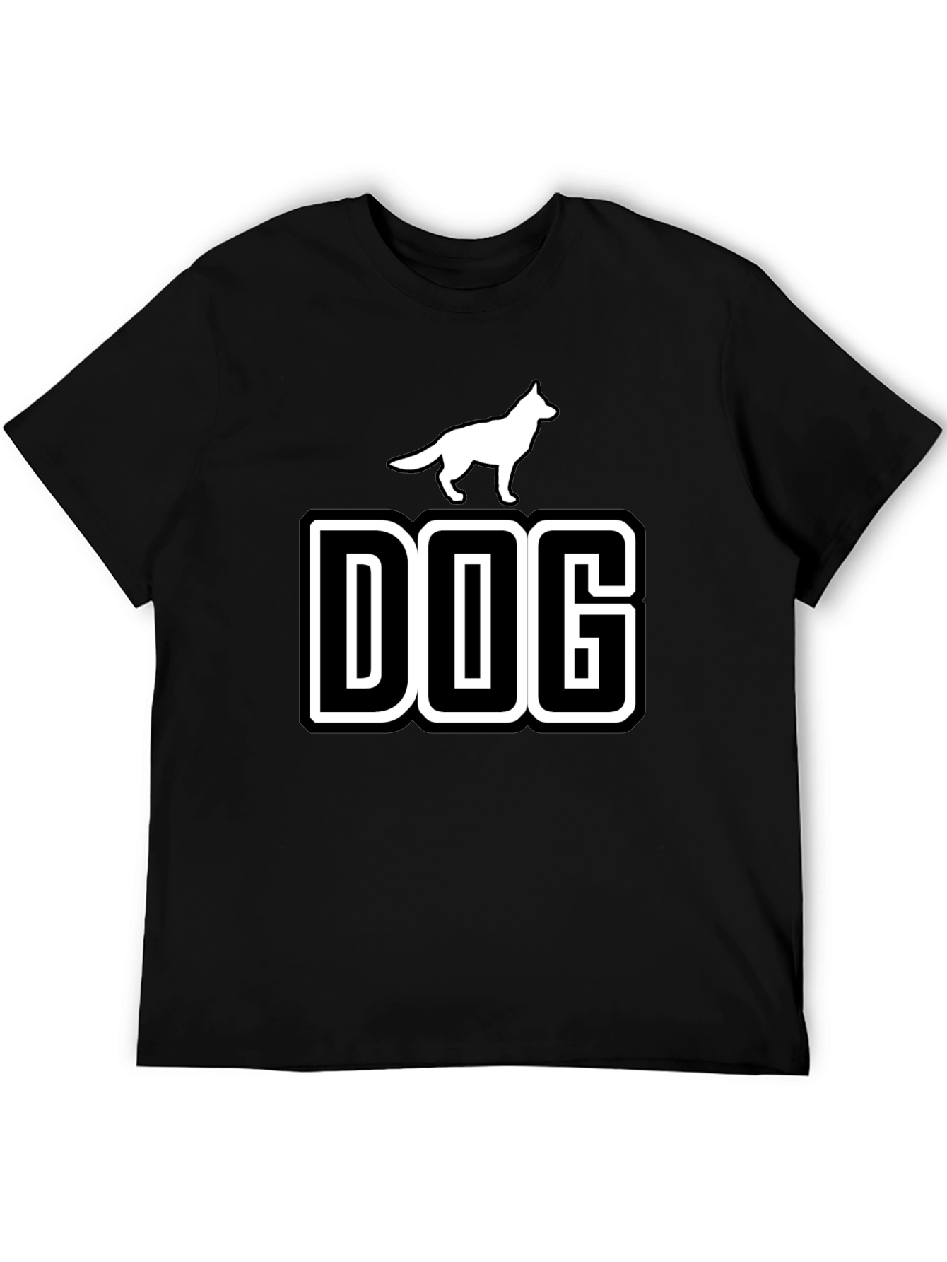 Dog Graphic Tee - Stylish Canine Lover T-Shirt