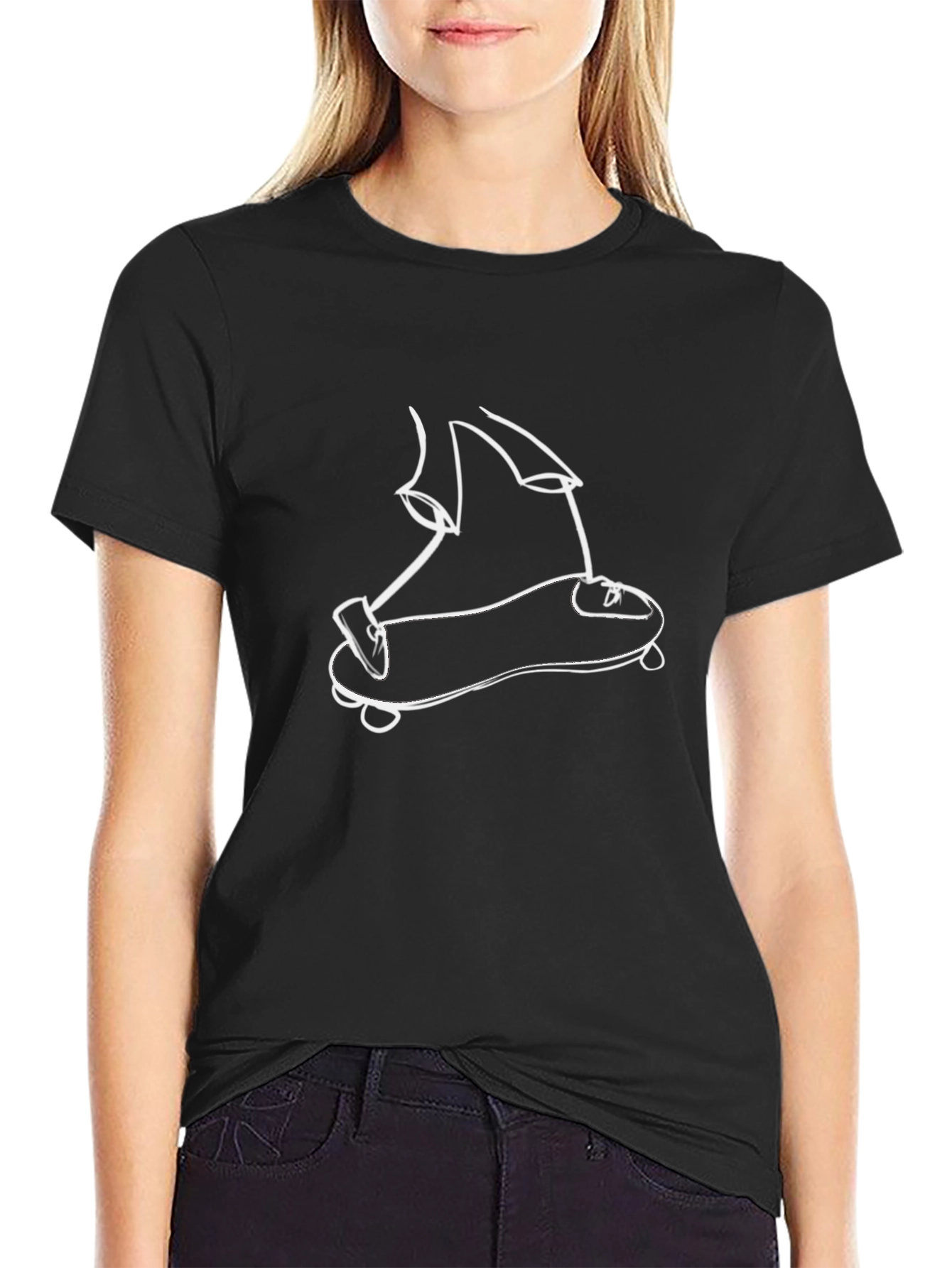Skateboarder Graphic Tee - Cool & Casual