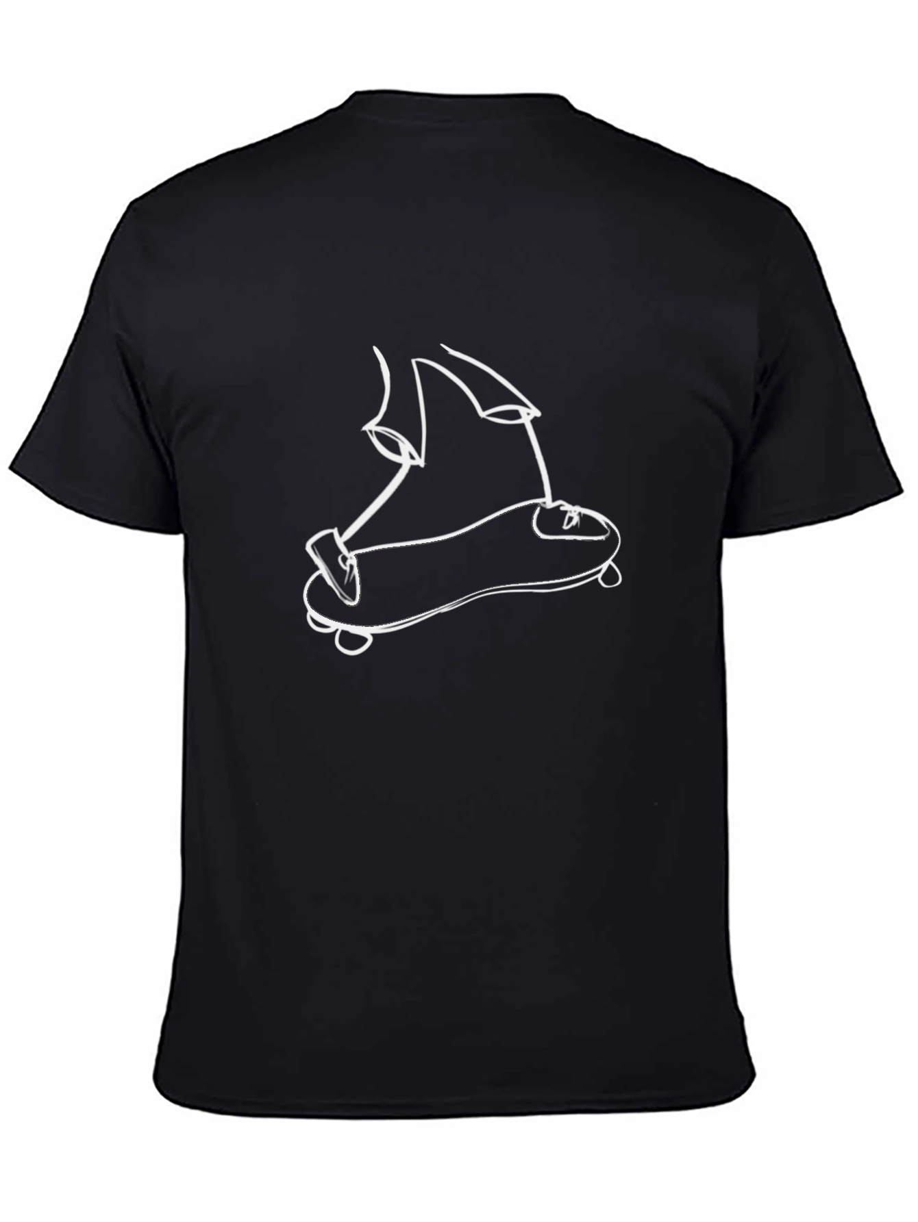Skateboarder Graphic Tee - Cool & Casual
