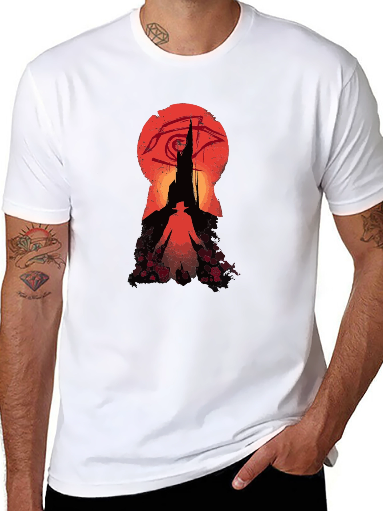 Dark Tower Graphic Tee - All Seeing Eye T-Shirt