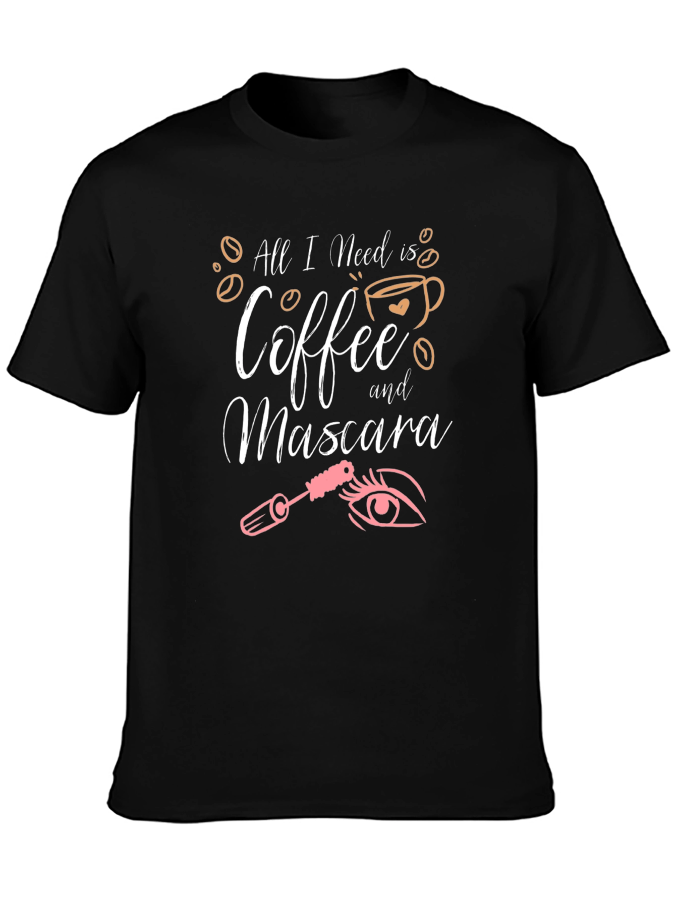 Coffee and Mascara Graphic Tee