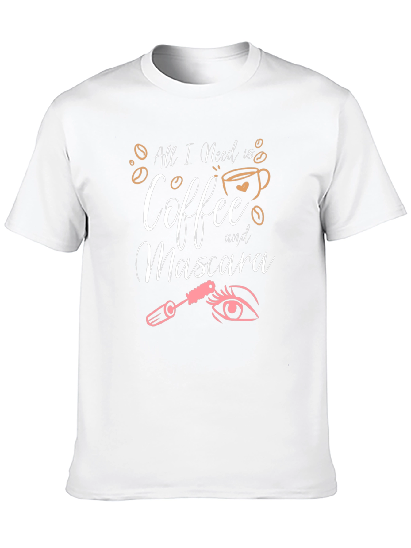 Coffee and Mascara Graphic Tee