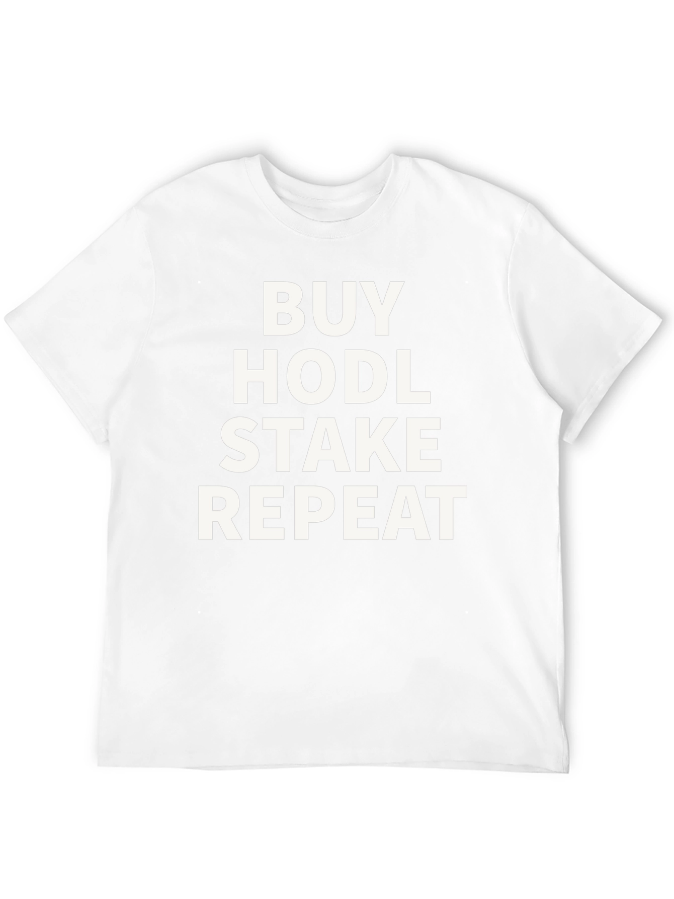Buy Hodl Stake Repeat Crypto T-Shirt
