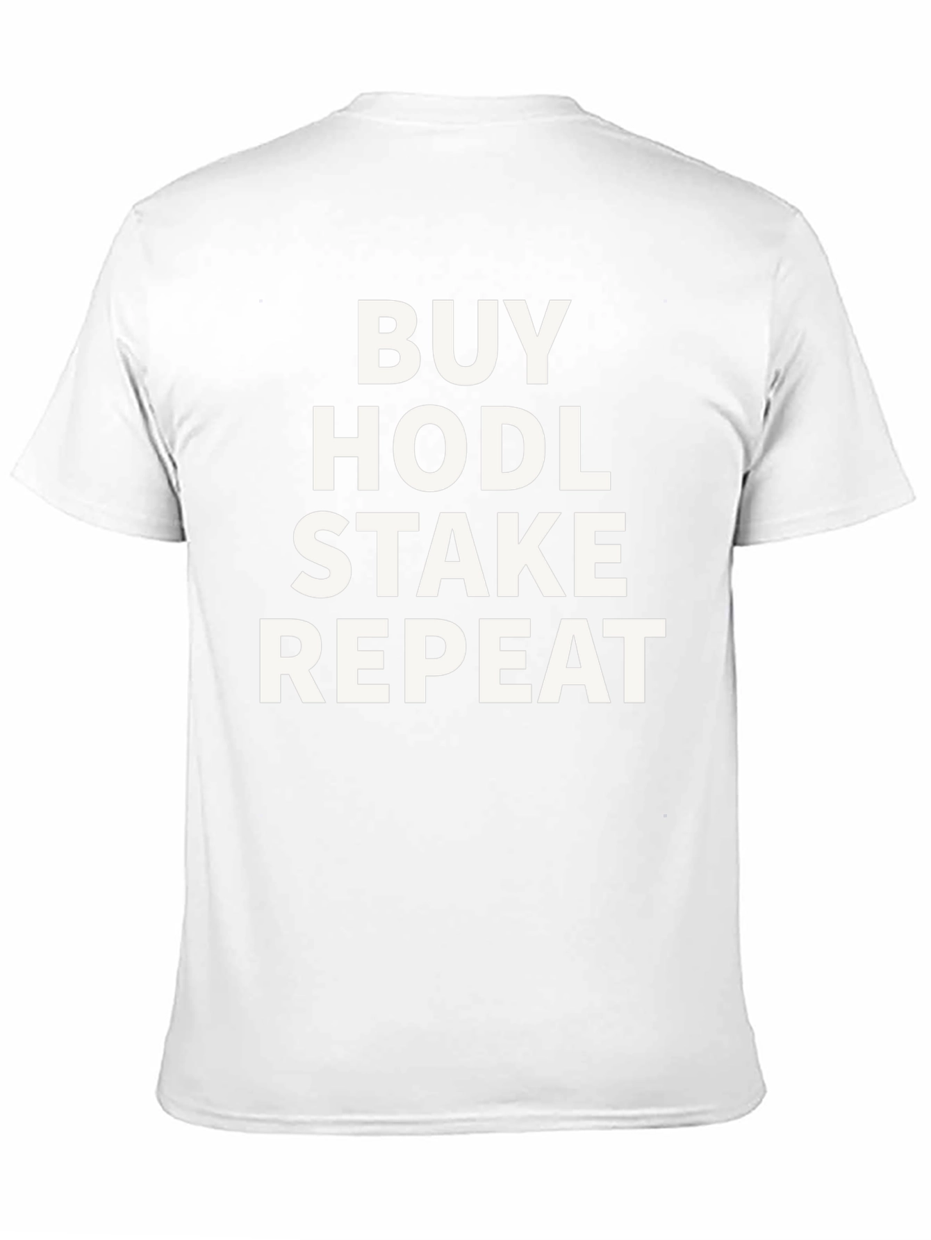 Buy Hodl Stake Repeat Crypto T-Shirt