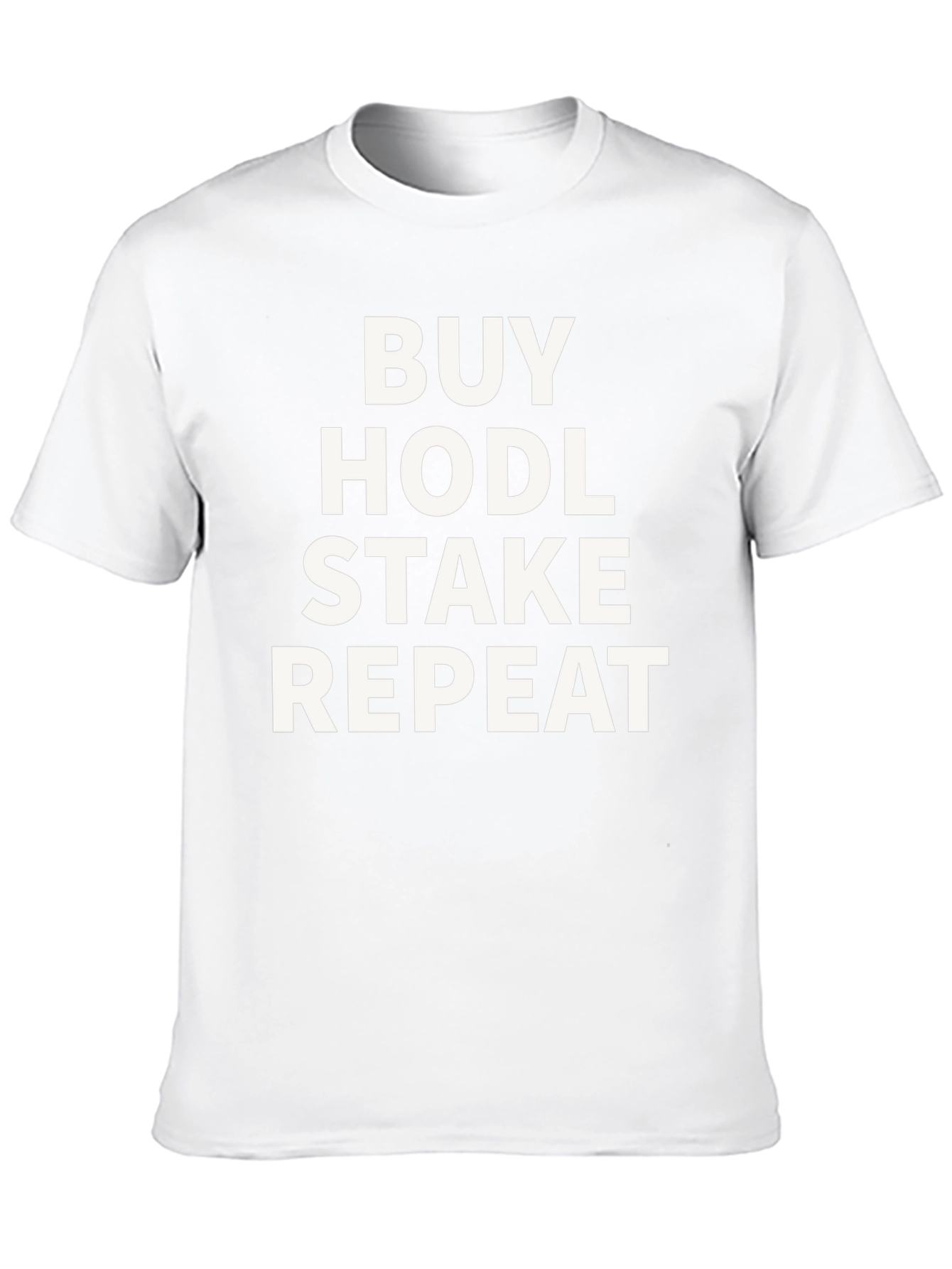 Buy Hodl Stake Repeat Crypto T-Shirt