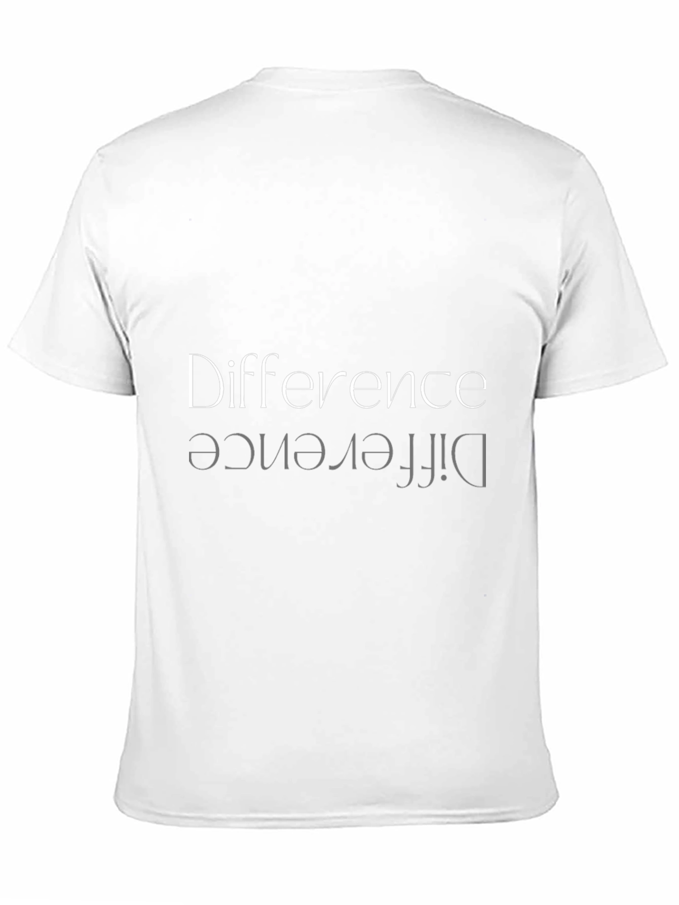 Difference Graphic Tee - Mens Black T-Shirt