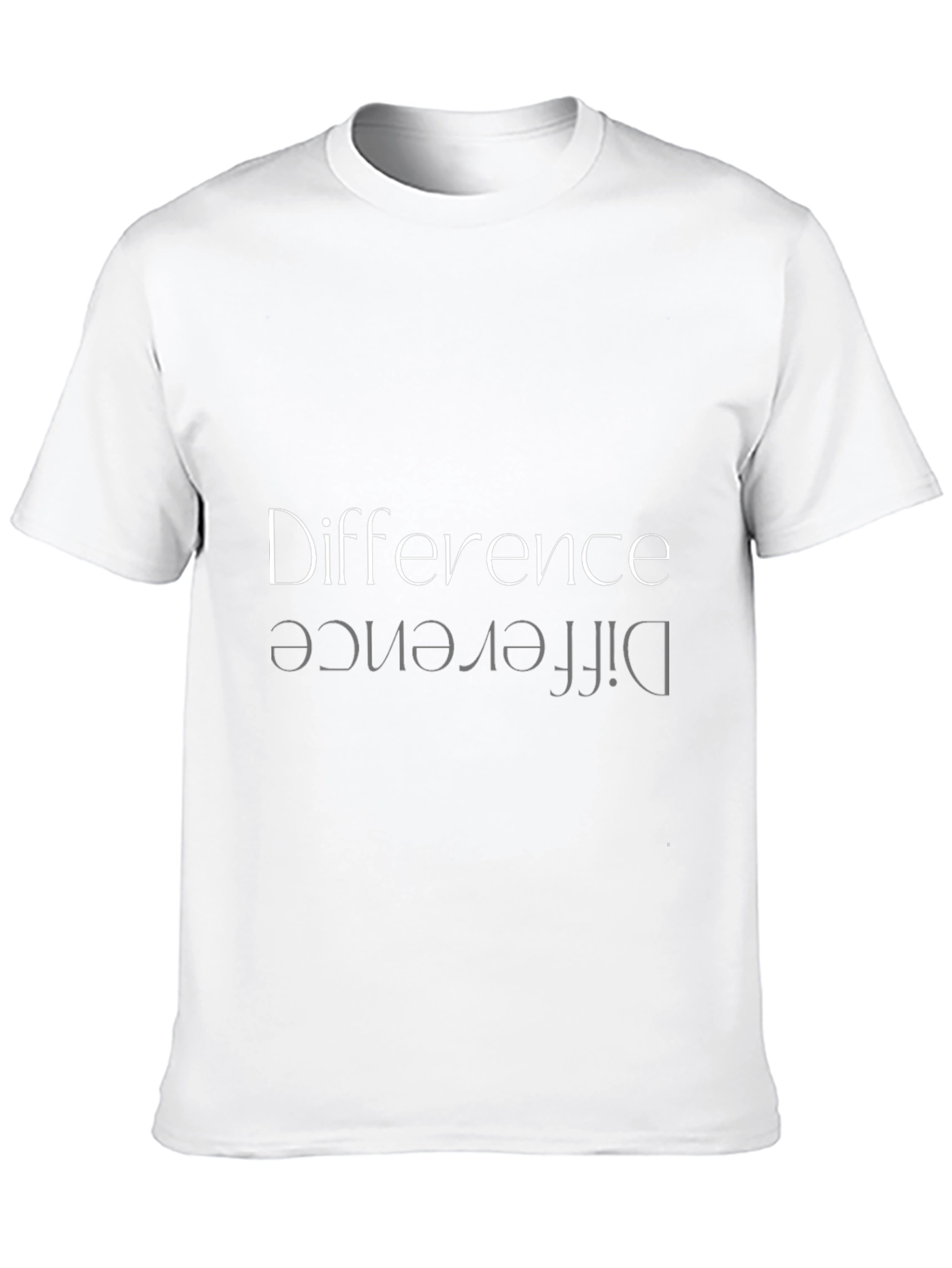 Difference Graphic Tee - Mens Black T-Shirt