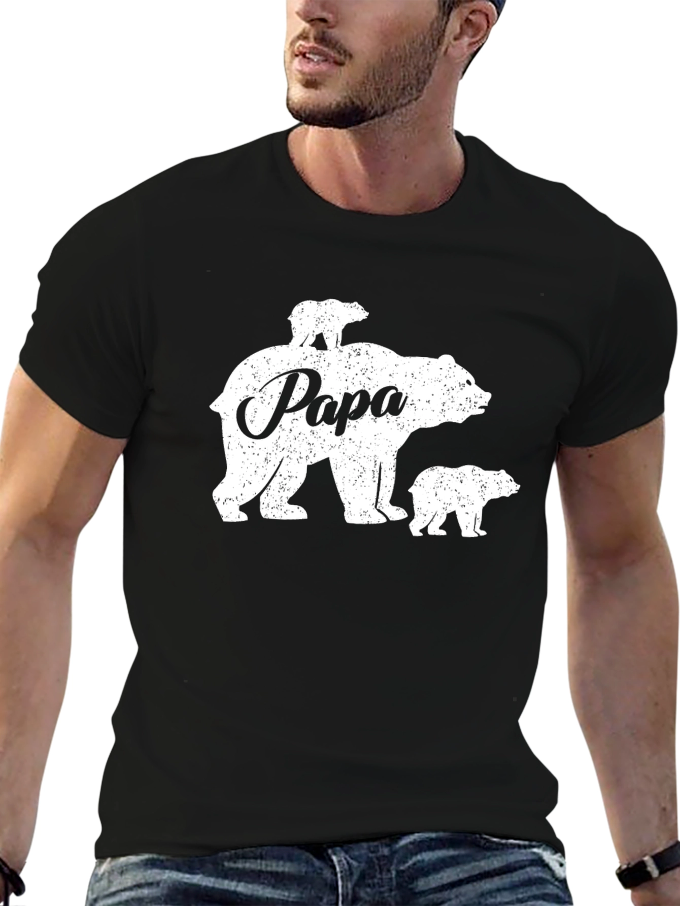Papa Bear Graphic T-Shirt