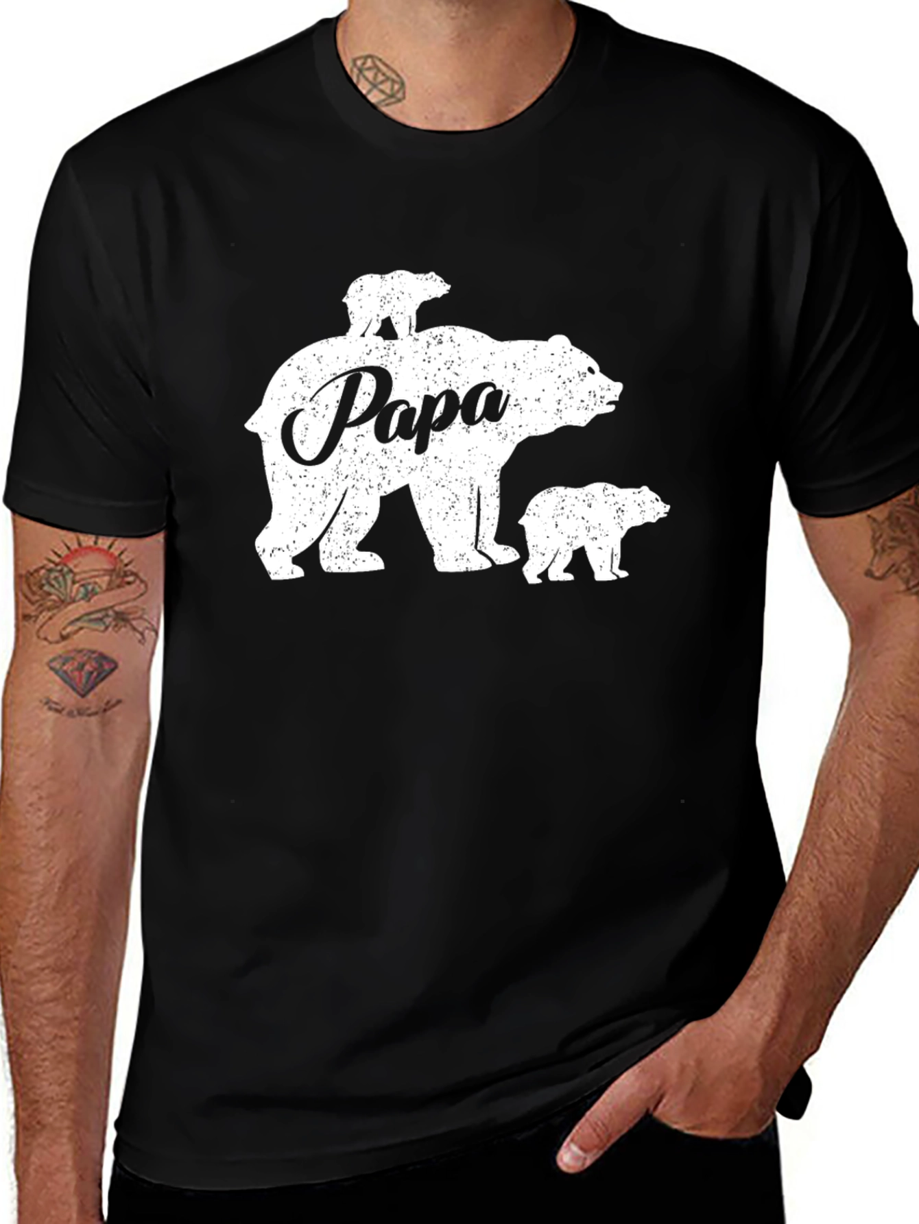 Papa Bear Graphic T-Shirt