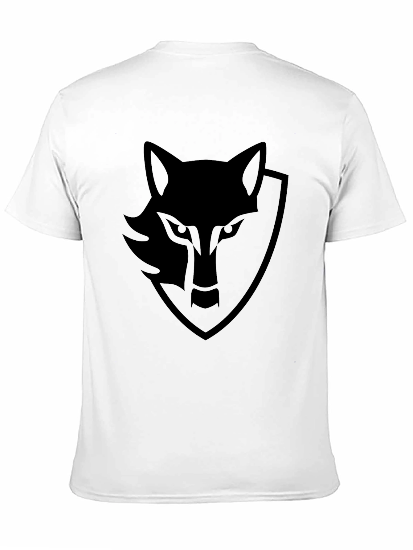 Black Wolf Graphic Tee - Mens Stylish Casual Shirt
