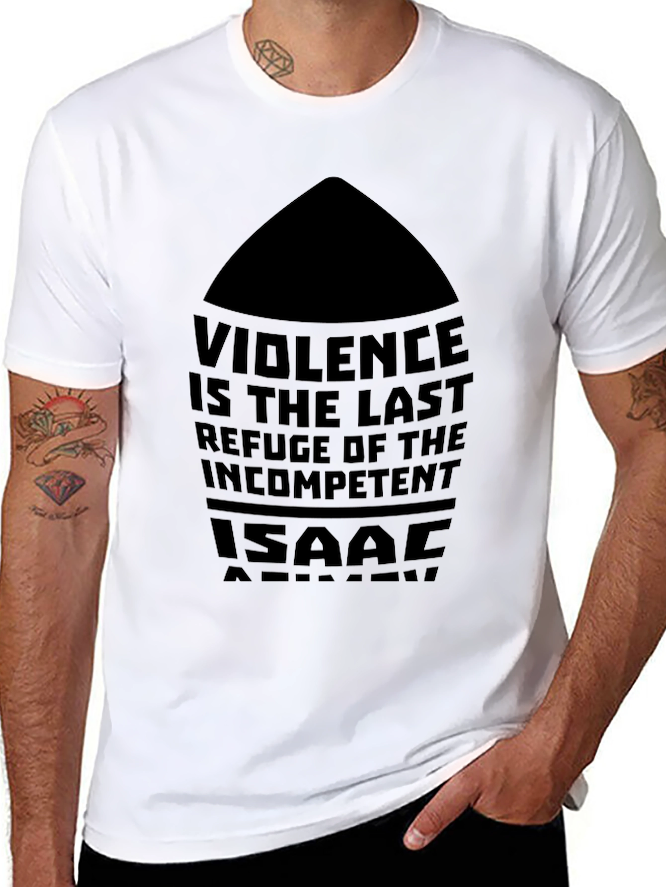Violence is The Last Refuge T-Shirt