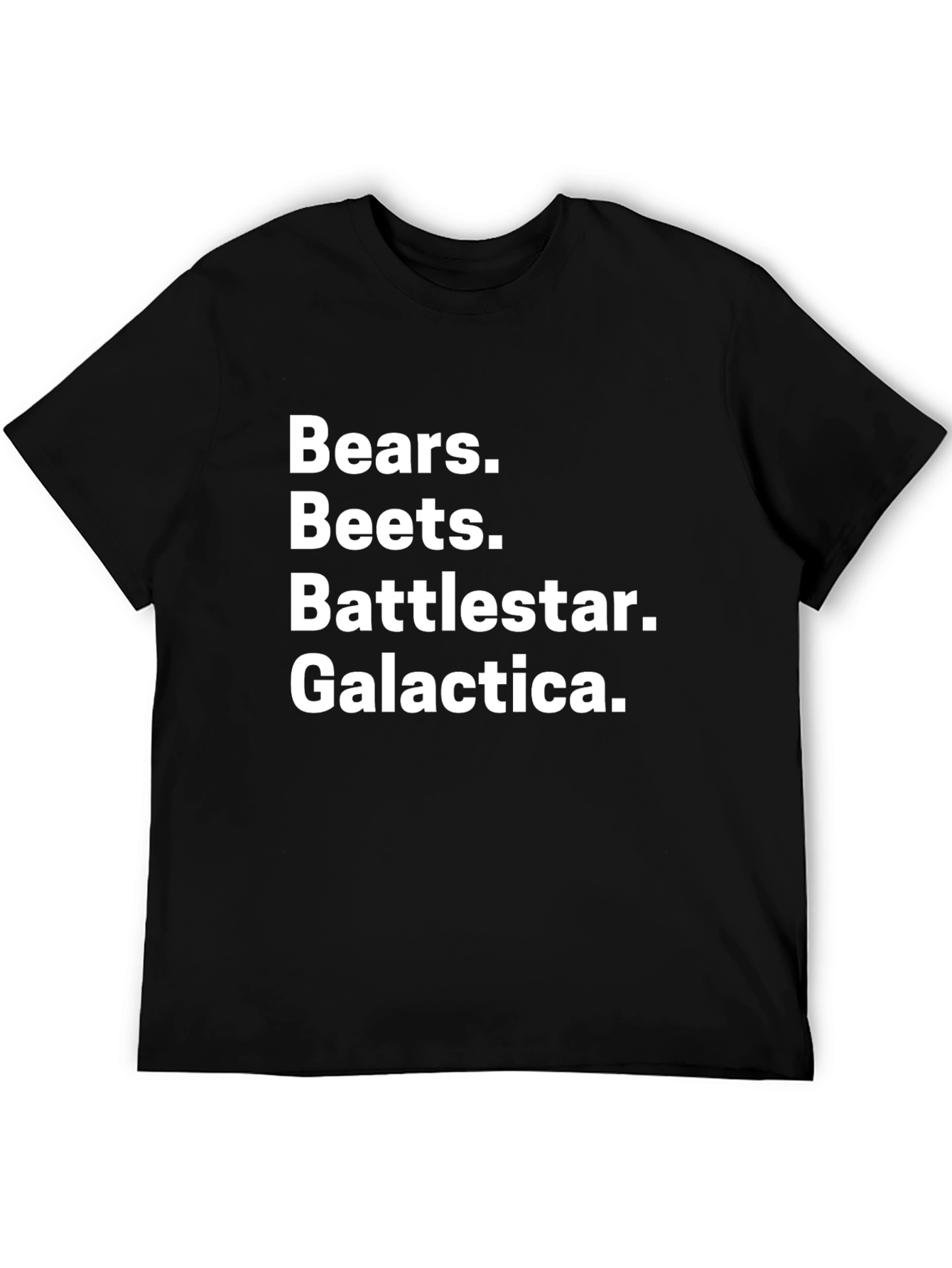 Bears Beets Battlestar Galactica Graphic Tee