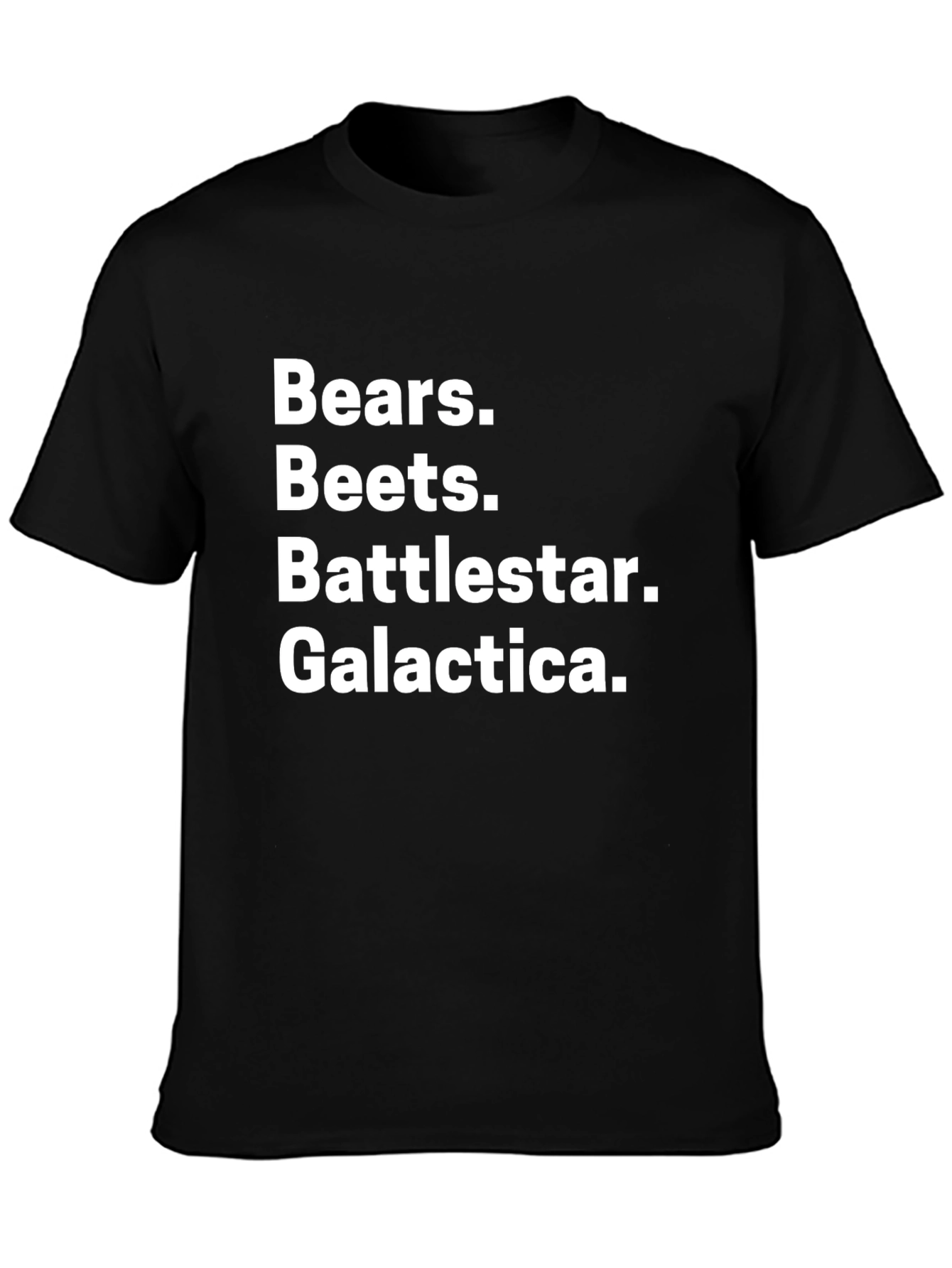 Bears Beets Battlestar Galactica Graphic Tee
